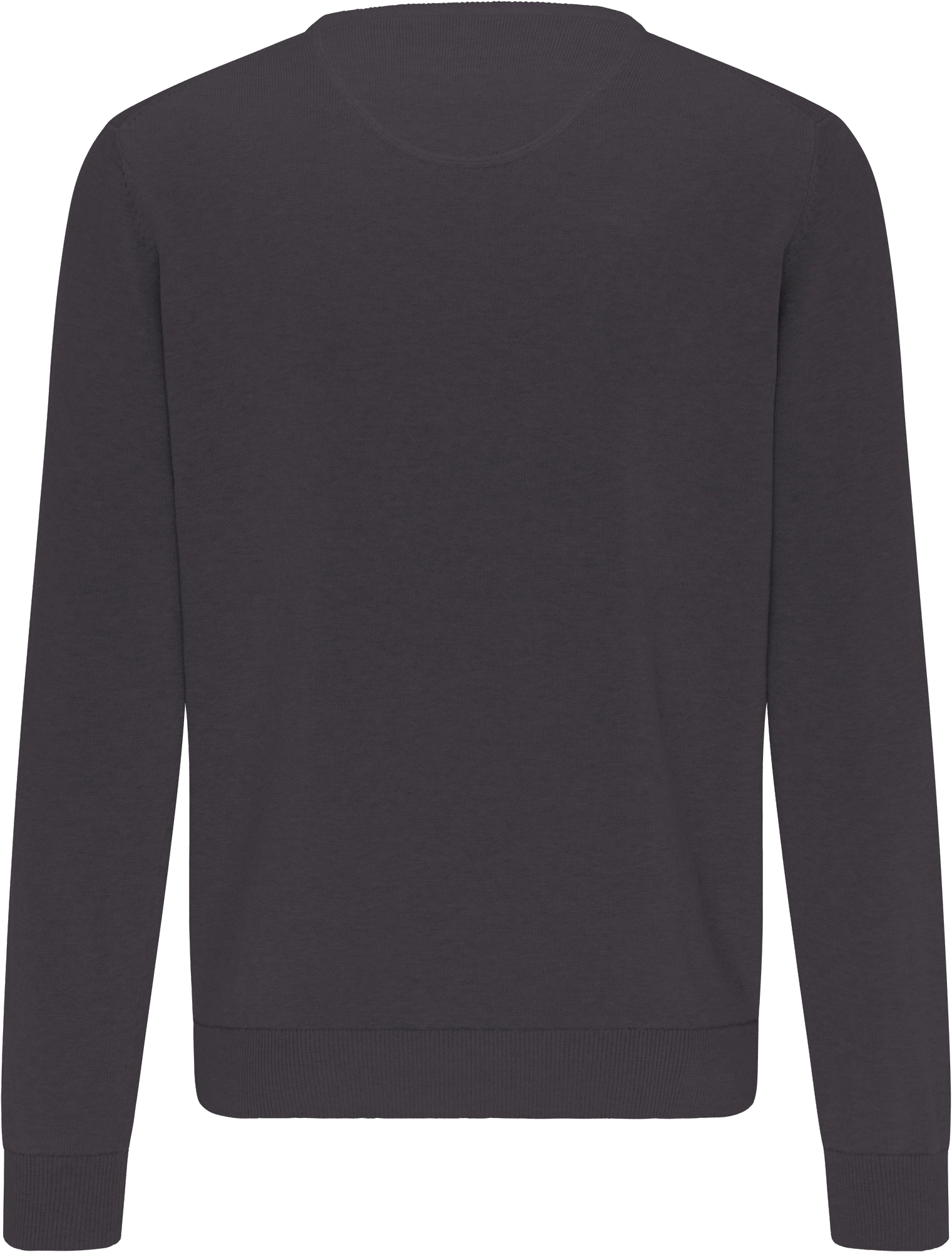 FYNCH-HATTON® Pullover, Baumwolle, RippbüNdchen, FüR Herren, Grau, L