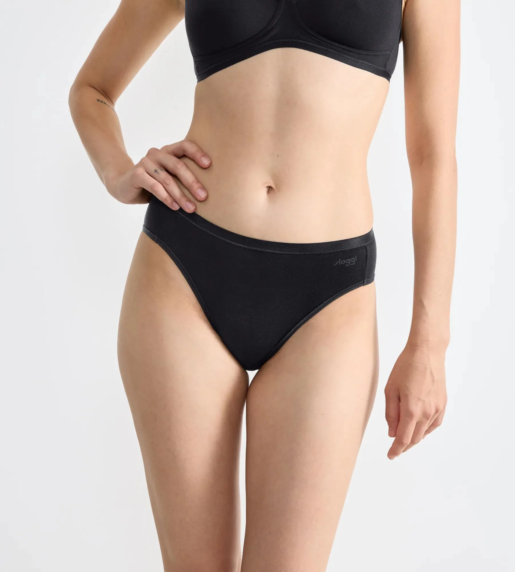 Sloggi Go Daily Cotton Taillenslips, 3Er-Pack, FüR Damen, Schwarz, Xl
