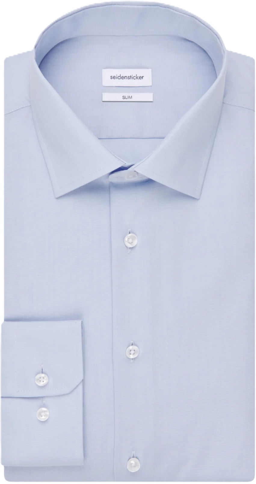 Seidensticker Businesshemd, Slim-Fit, Langarm, FüR Herren, Blau, 37