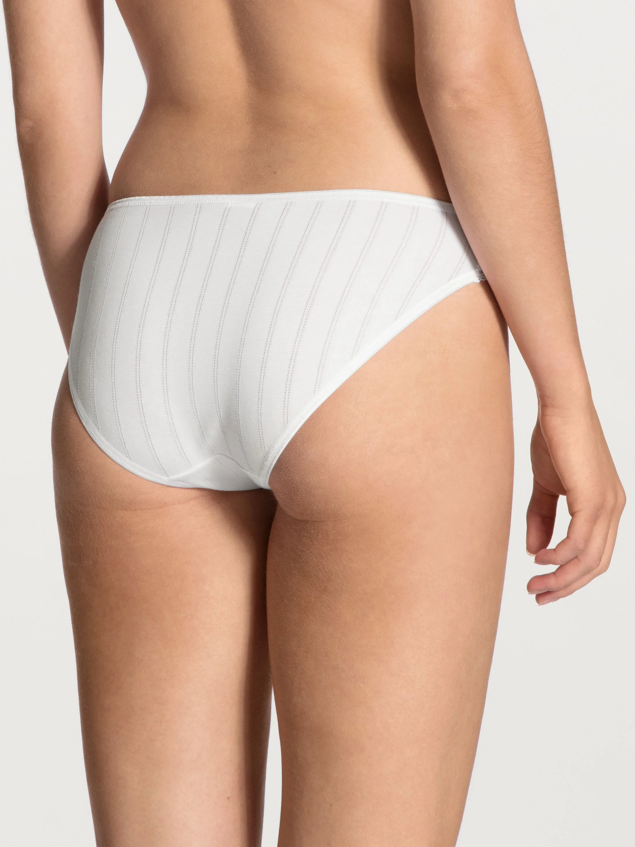 Calida Etude Toujours Slip, Spitzen-Details, Zierschleife, FüR Damen, Weiß, Xs