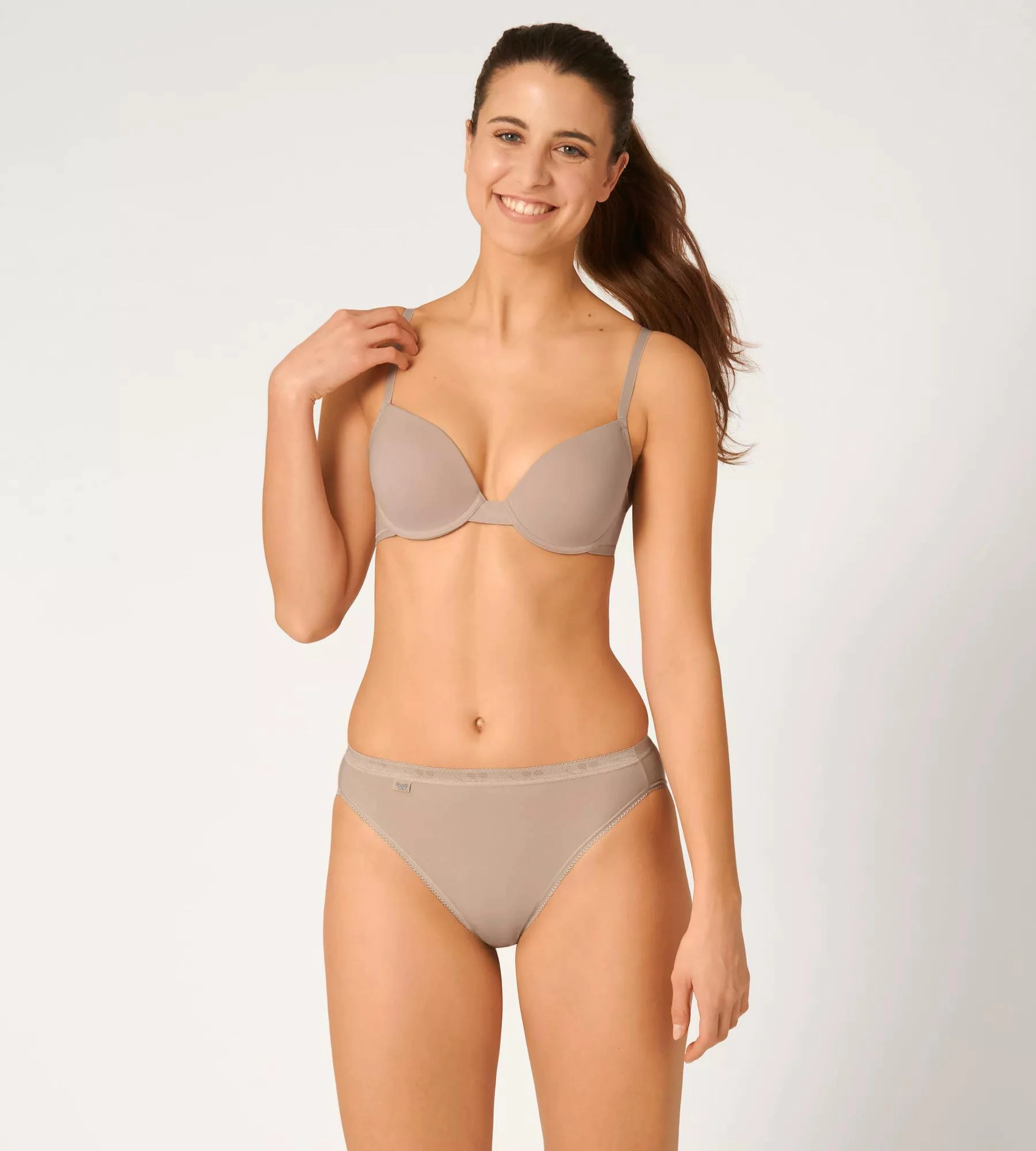 Sloggi Taillen-Slips "Basic", 2Er-Pack, FüR Damen, Beige, 38