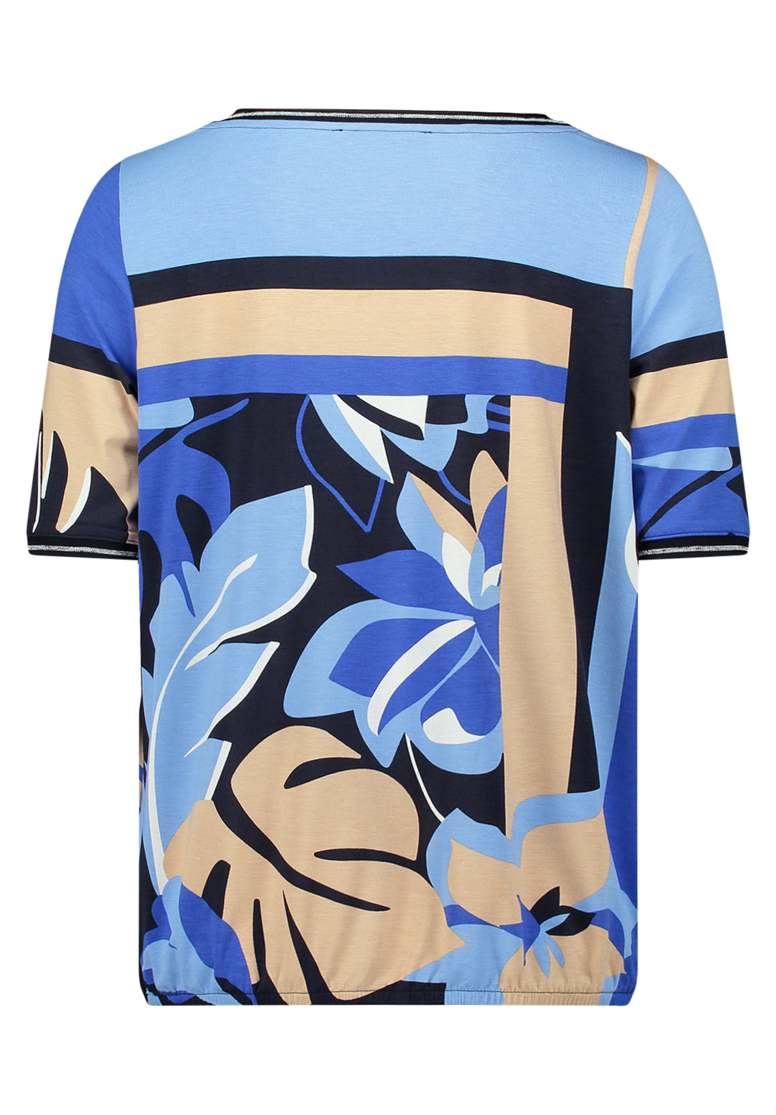 Betty Barclay Casual-Shirt Mit Tunnelzug, Blau, 36