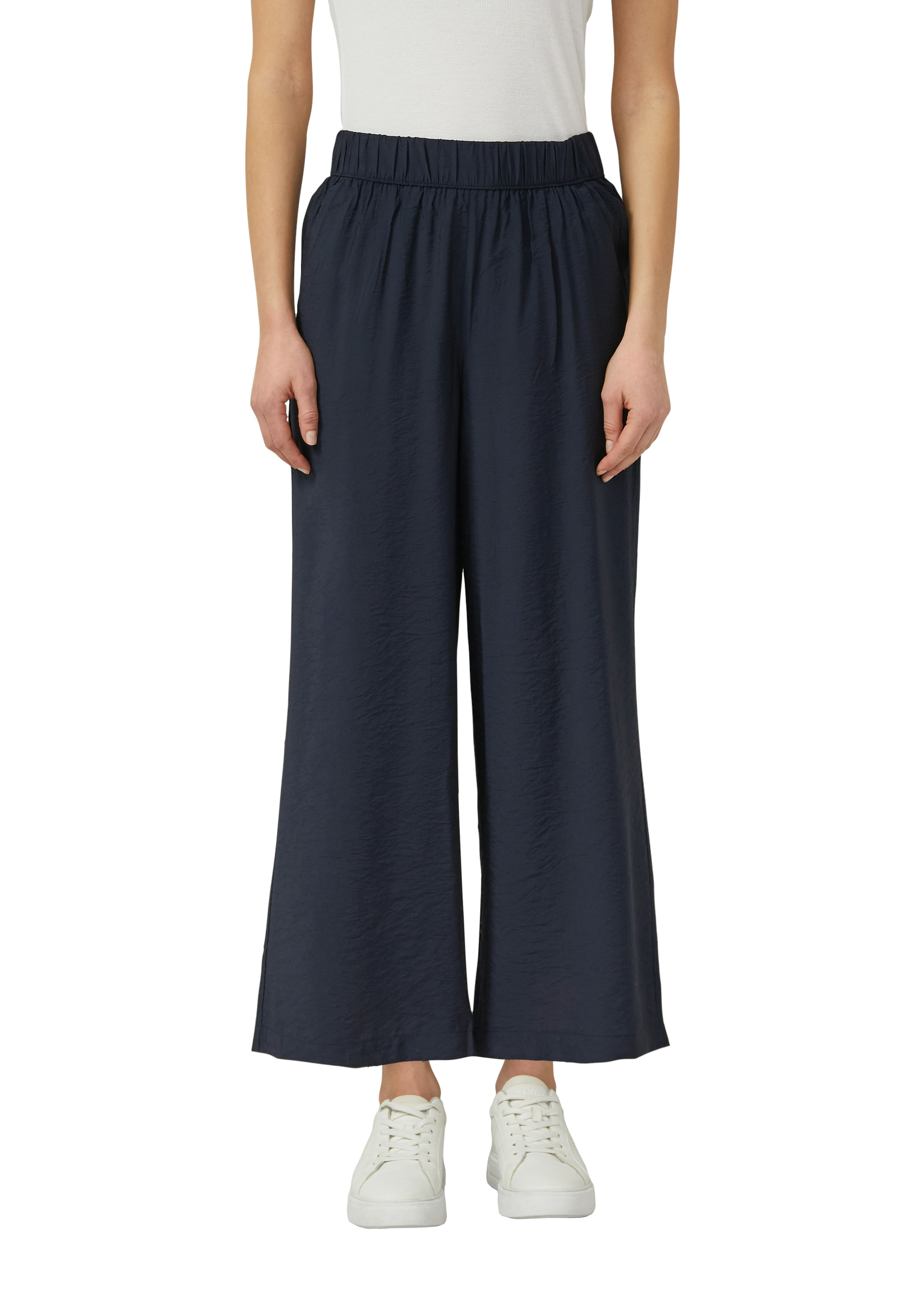 S.Oliver Red Label Culotte, Gummibund, FüR Damen, Blau, 36