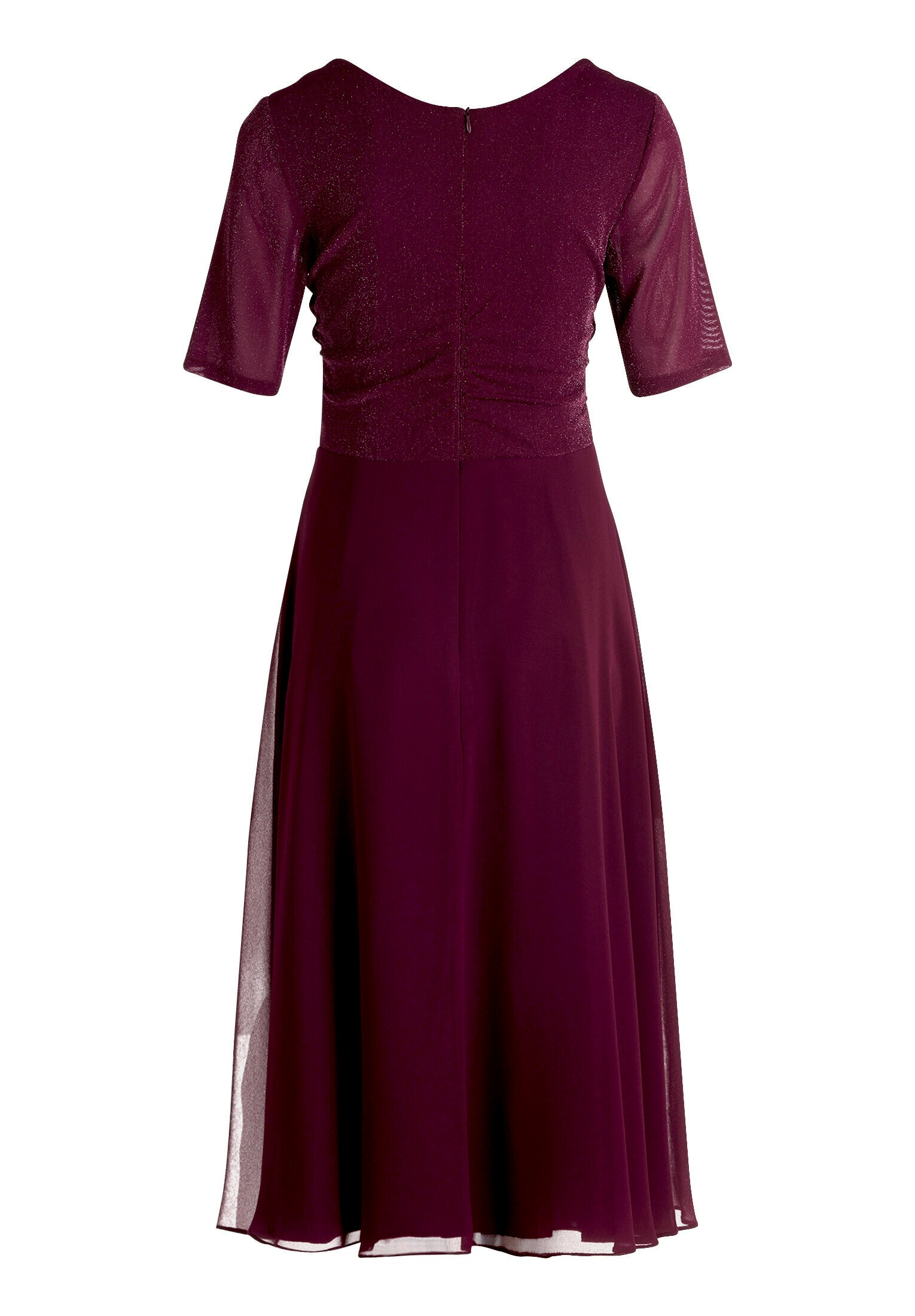 Vera Mont Cocktailkleid, Wasserfall-Ausschnitt, FüR Damen, Rot, 48-image