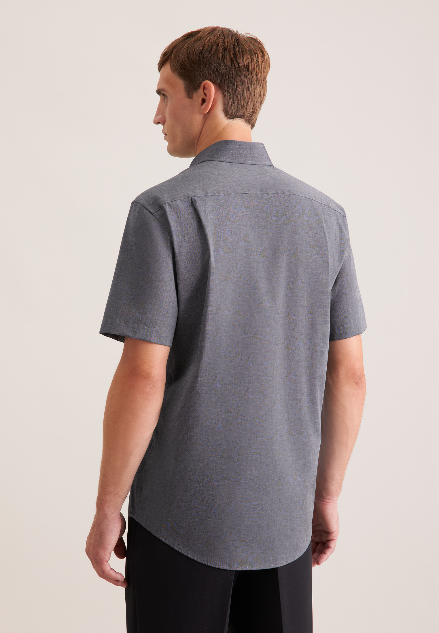 Seidensticker Business Hemd Schwarze Rose, Grau, 38