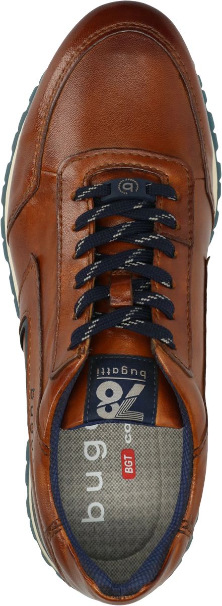 Bugatti Sneaker "AG8", Leder, FüR Herren, Braun, 44