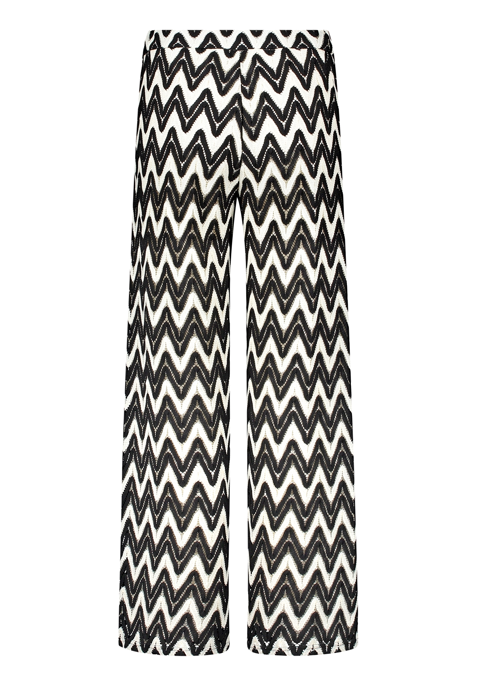 Betty & Co Schlupfhose Mit Struktur, Schwarz, 40