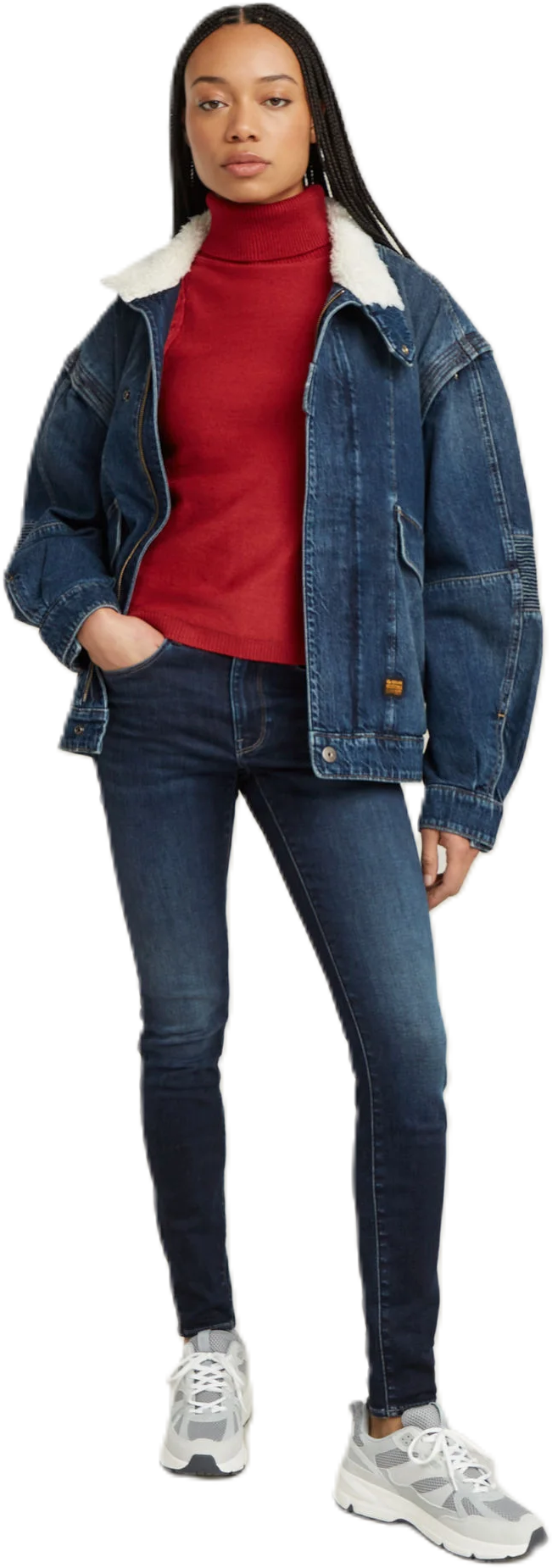 G-STAR Raw Jeans, Skinny-Fit, FüR Damen, Blau, 29/32