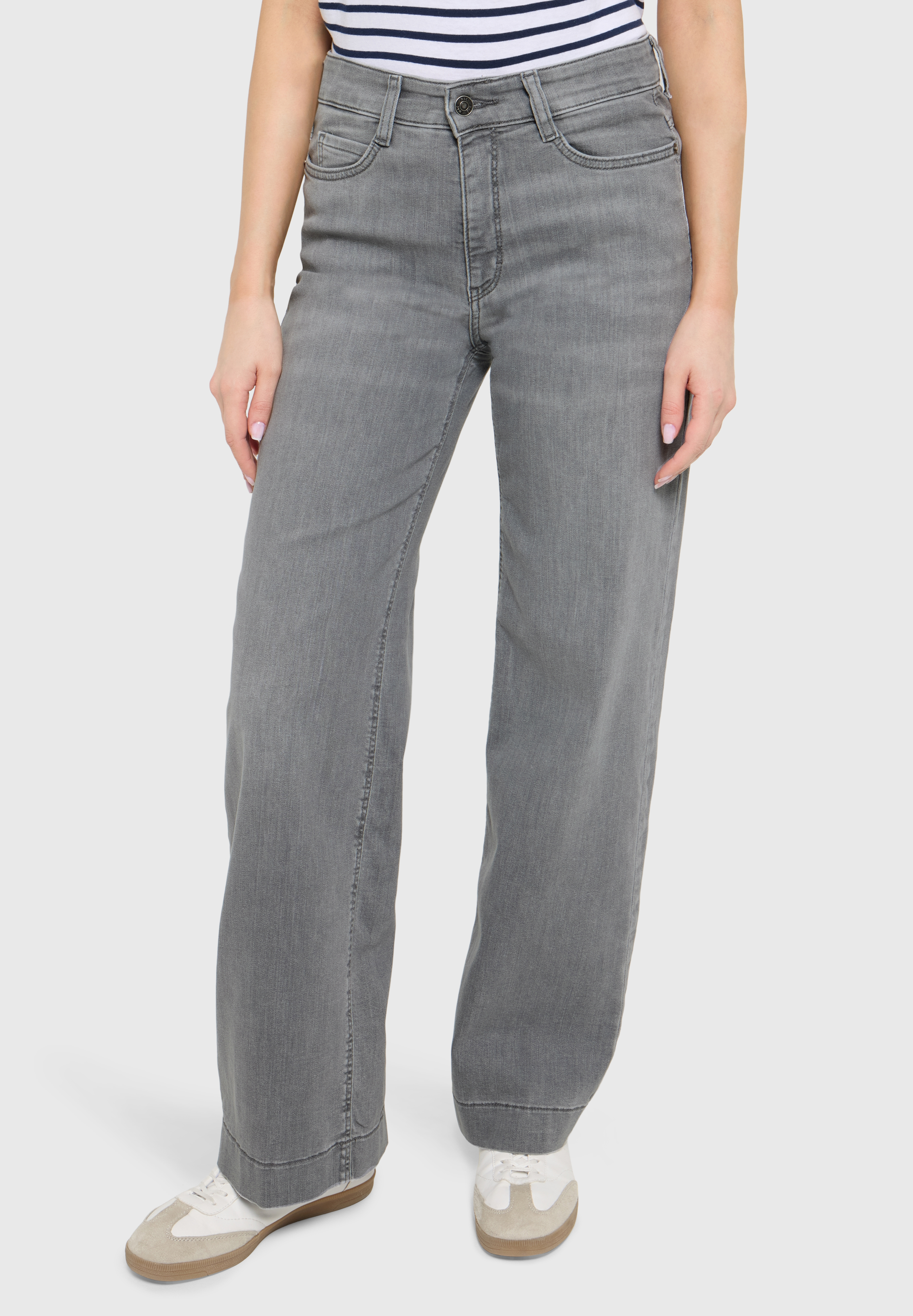 Mac Jeanshose, 5-Pocket, FüR Damen, Weiß, 40/30