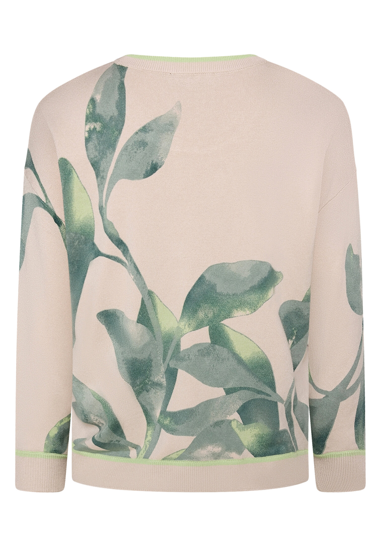 Betty Barclay Strickpullover Mit Print, Beige, 48