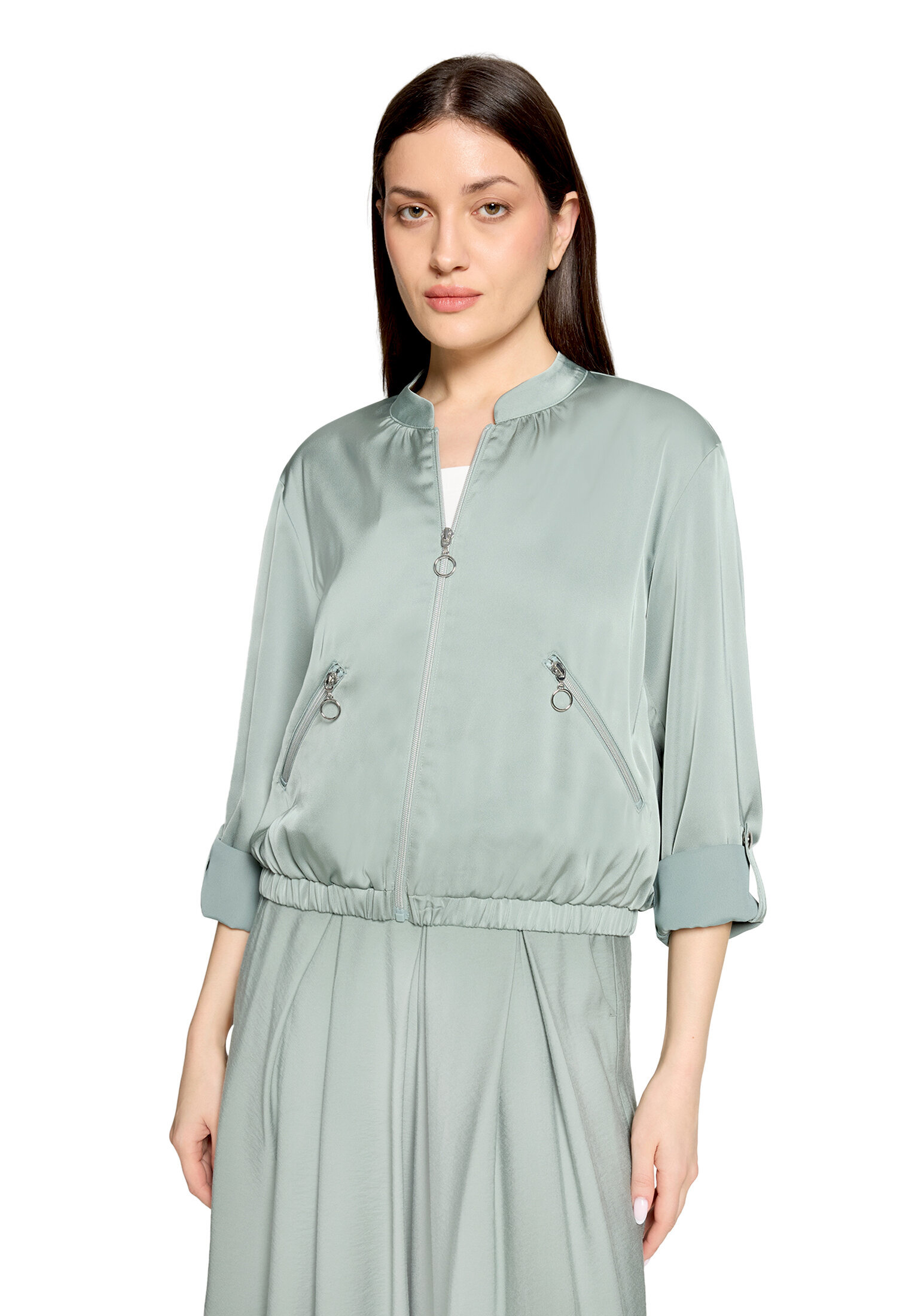 Betty Barclay Blazer-Jacke Mit 3/4 Arm, Grau, 36