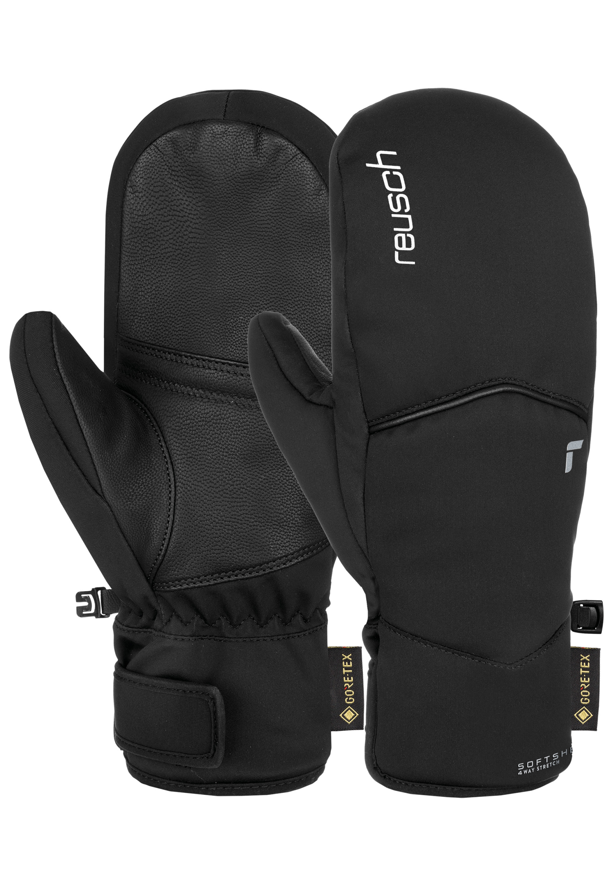 Reusch Amira GORE-TEX Mitte, 7702, 8 1/2, Schwarz, 1/2