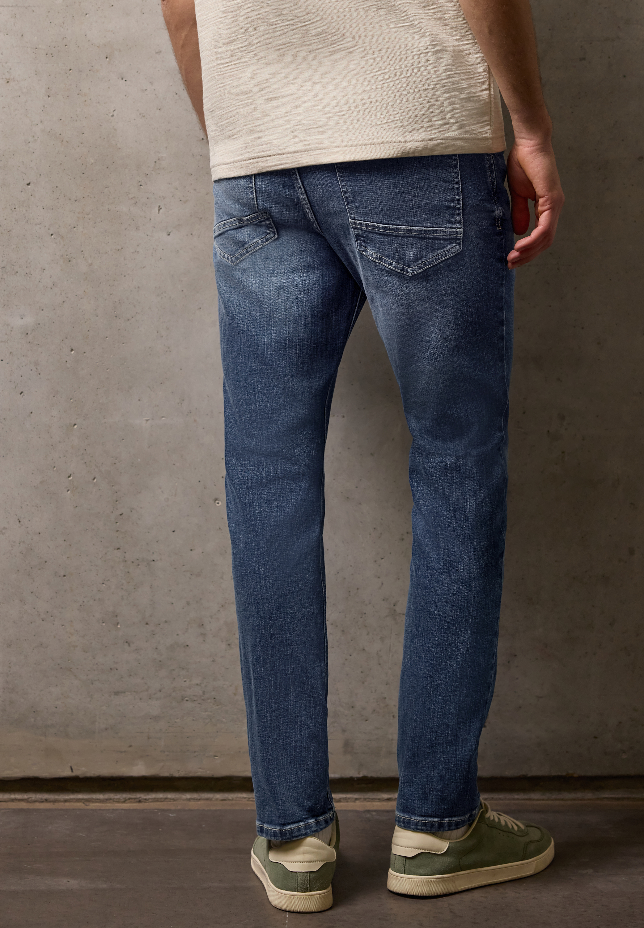 Street One Men Jeanshose, 5-Pocket, FüR Herren, Blau, 30/32