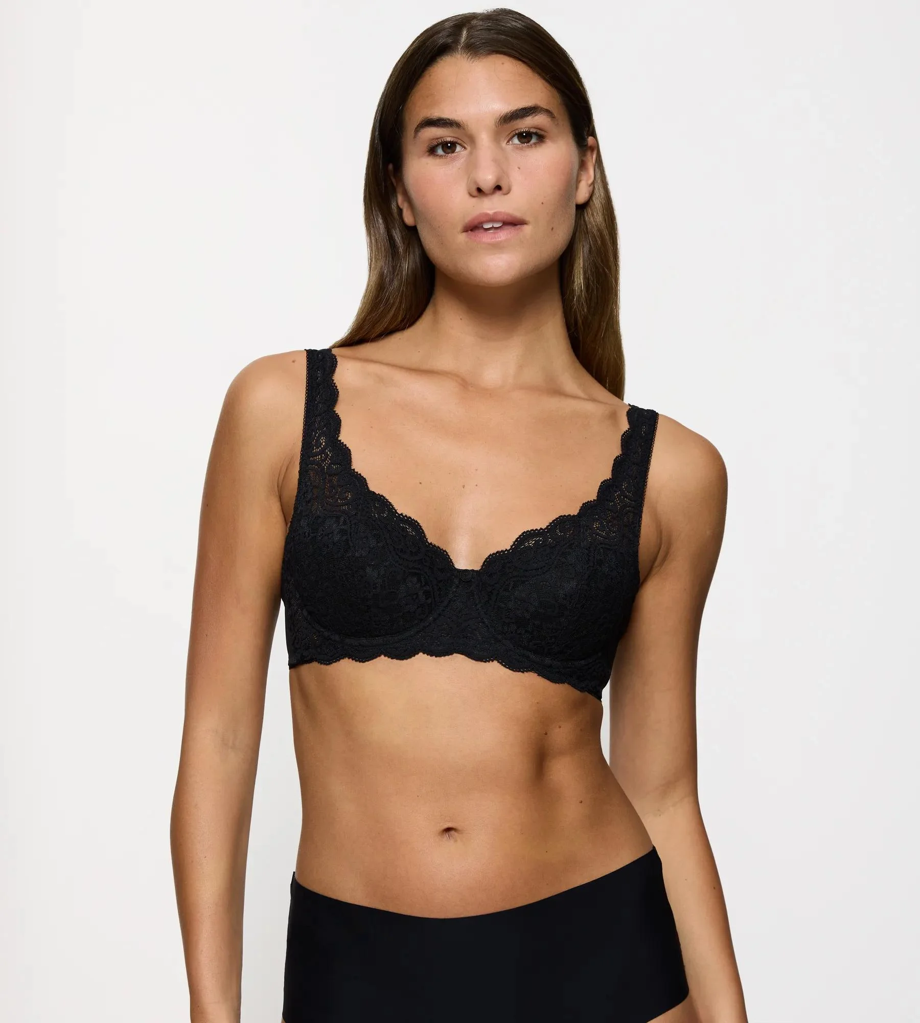 Triumph Amourette Balconette-Bh, Spitze, FüR Damen, Schwarz, 80D
