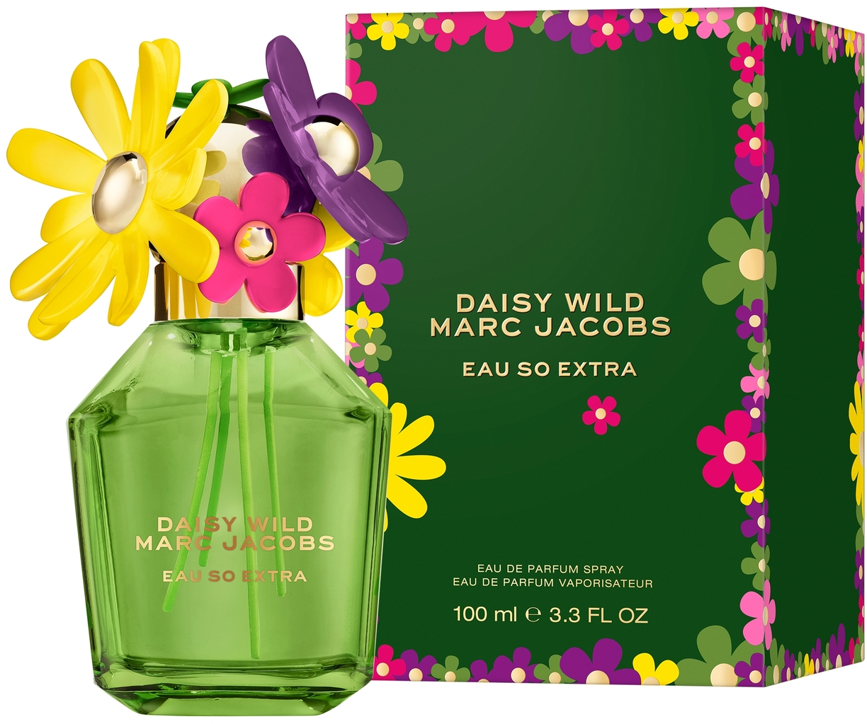 Marc Jacobs Daisy Wild Eau So Extra, De Parfum, Damen, Blumig, Klar, 100 Ml