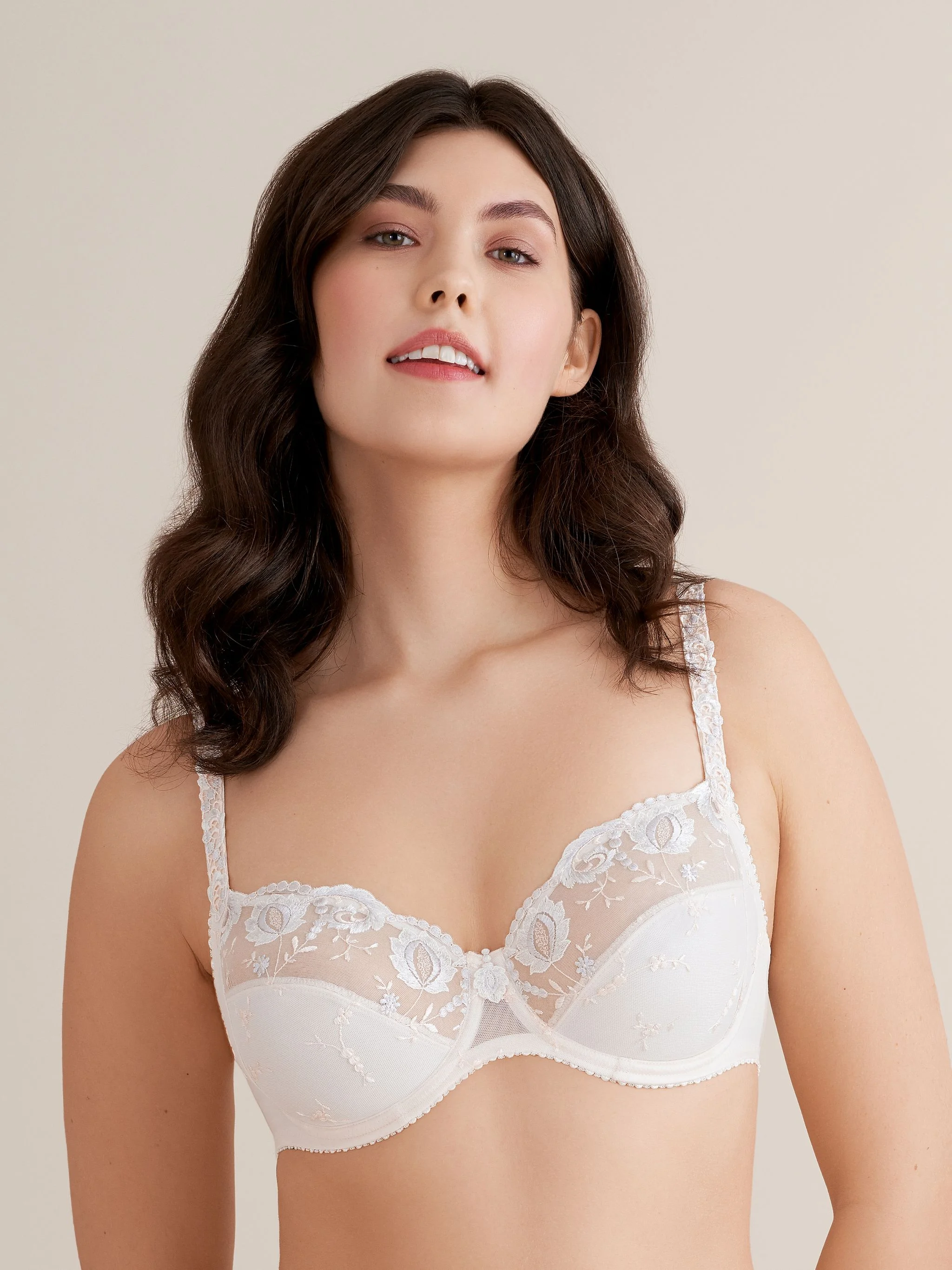 Conturelle Felina Provence BüGel-Bh, Stickerei, Floral, FüR Damen, Rosa, 70H