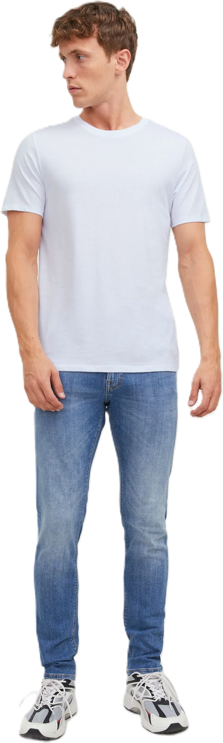 Jack & Jones T-Shirt, 2Er-Pack, FüR Herren, Weiß, Xxl