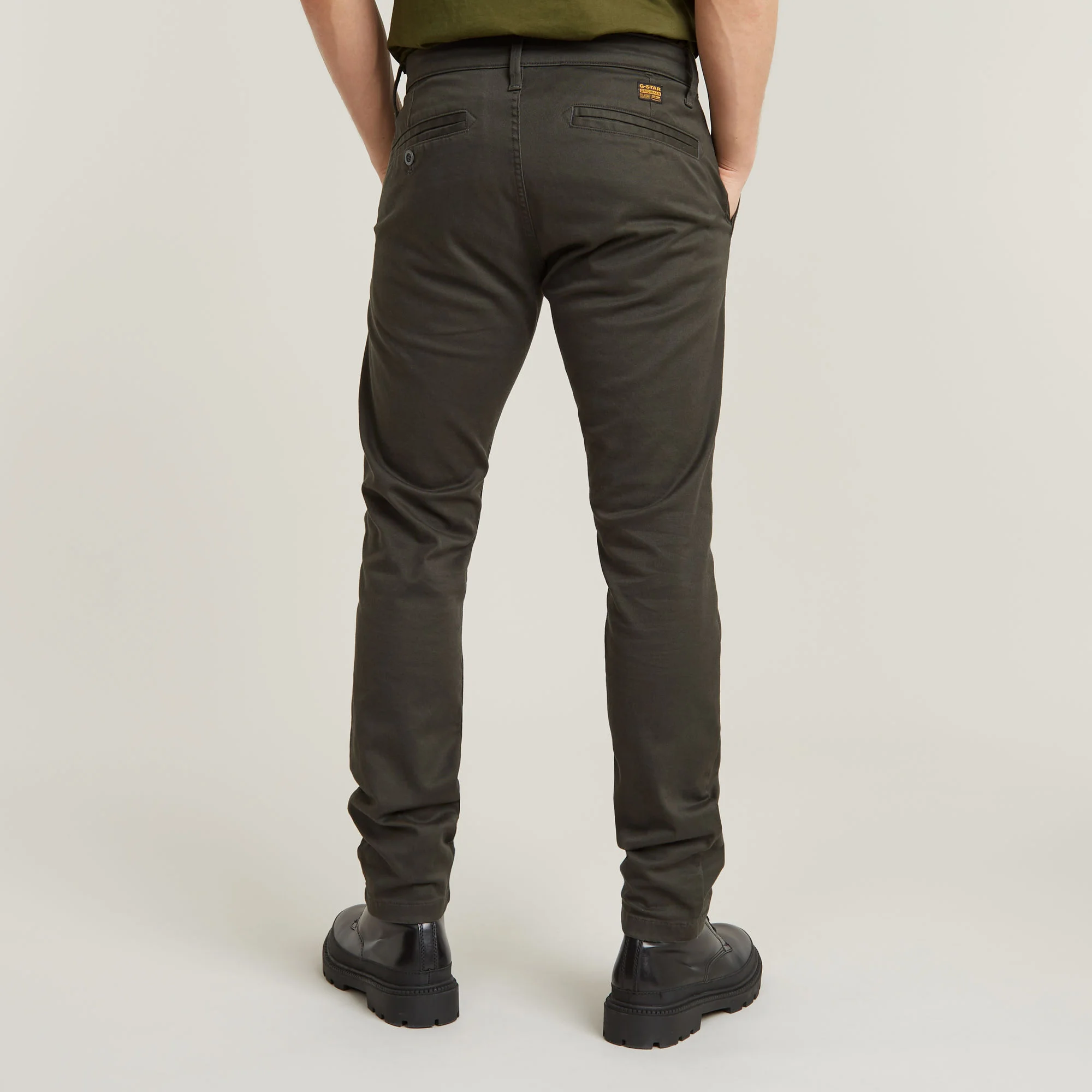 G-STAR Raw Chino-Hose, Eingrifftaschen, FüR Herren, Grau, 31/32