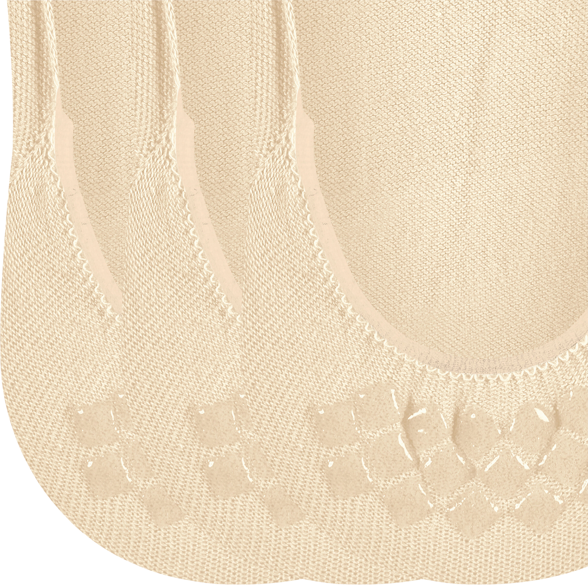 Falke FüßLinge, 3Er-Pack, VerstäRkte Belastungszonen, FüR Damen, Beige, 39/40