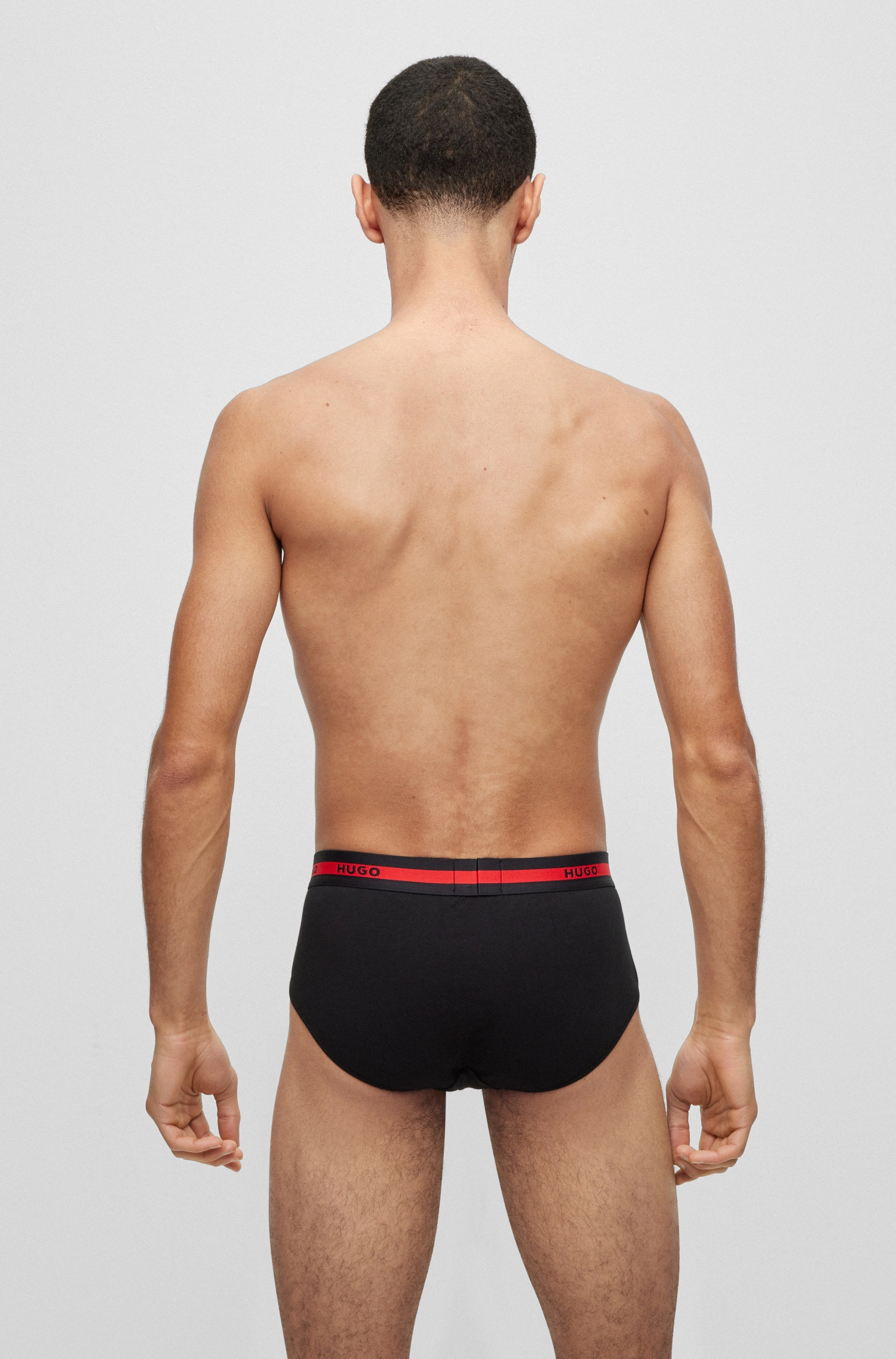 Hugo Slip, Logobund, FüR Herren, Blau|Rot|Weiß, M