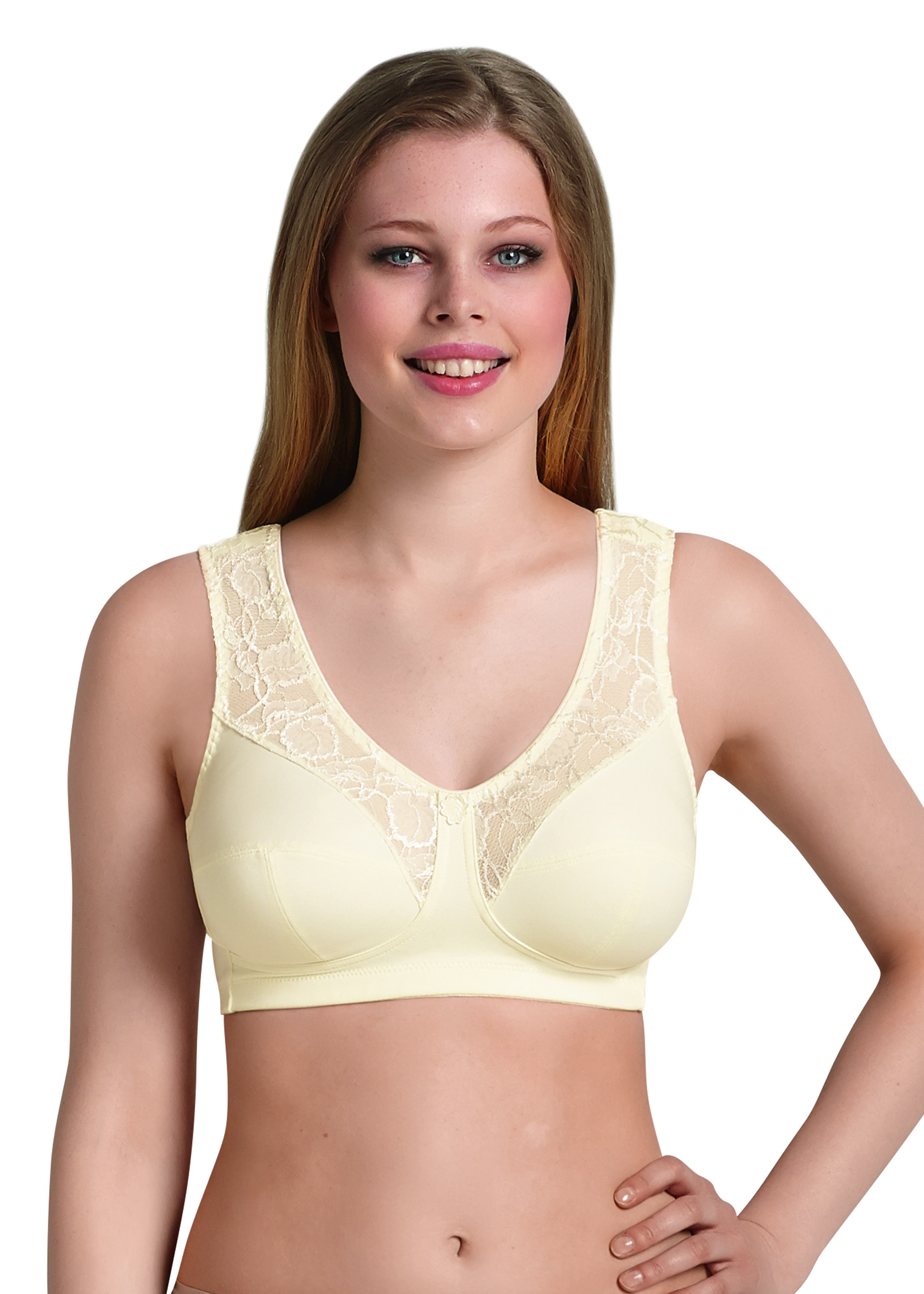 Anita Microenergen Entlastungs-Bh, Spitze, Microfaser, FüR Damen, Beige, 105C