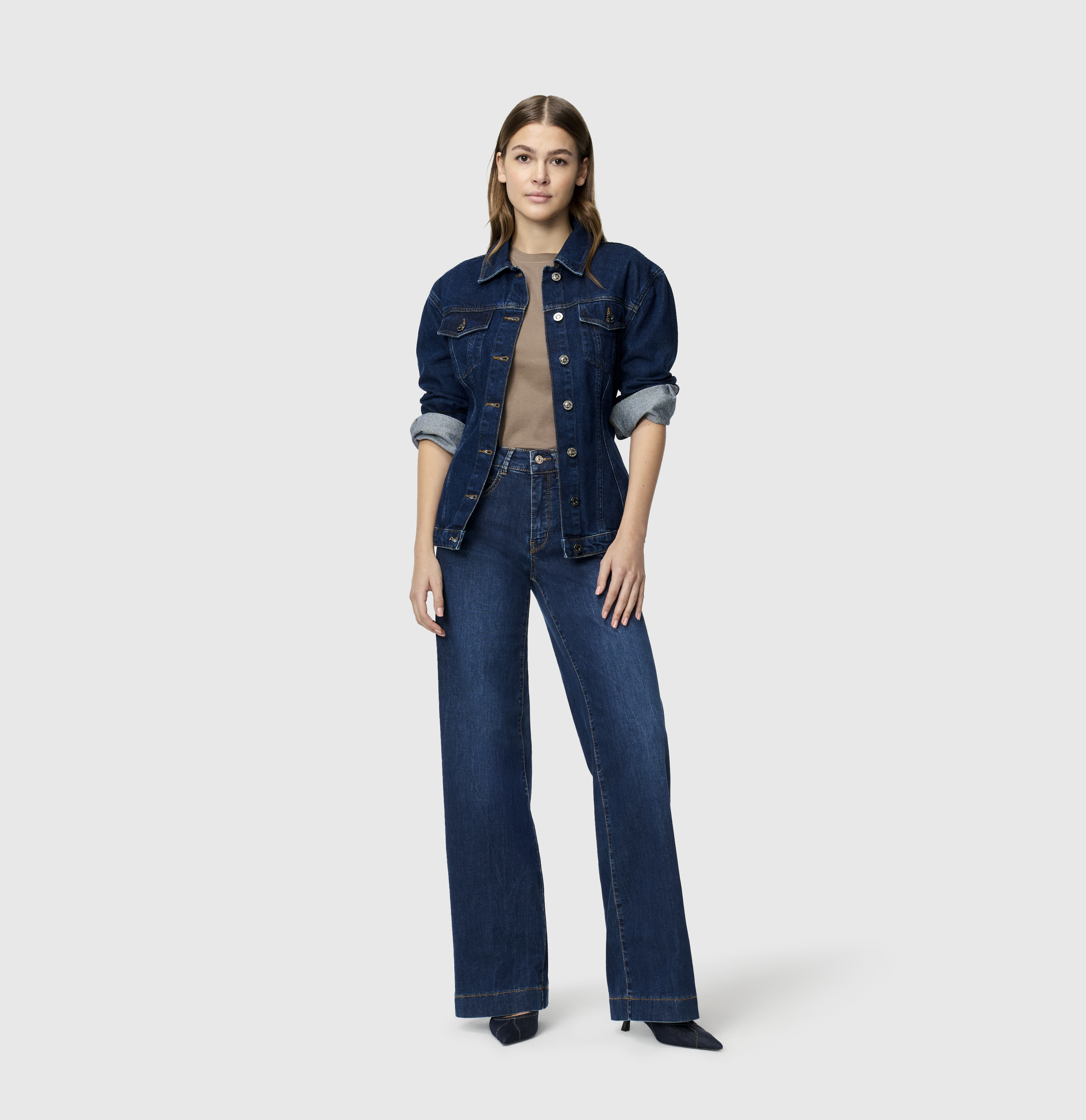 Mac Jeanshose, Five-Pocket, FüR Damen, Blau, 40/30