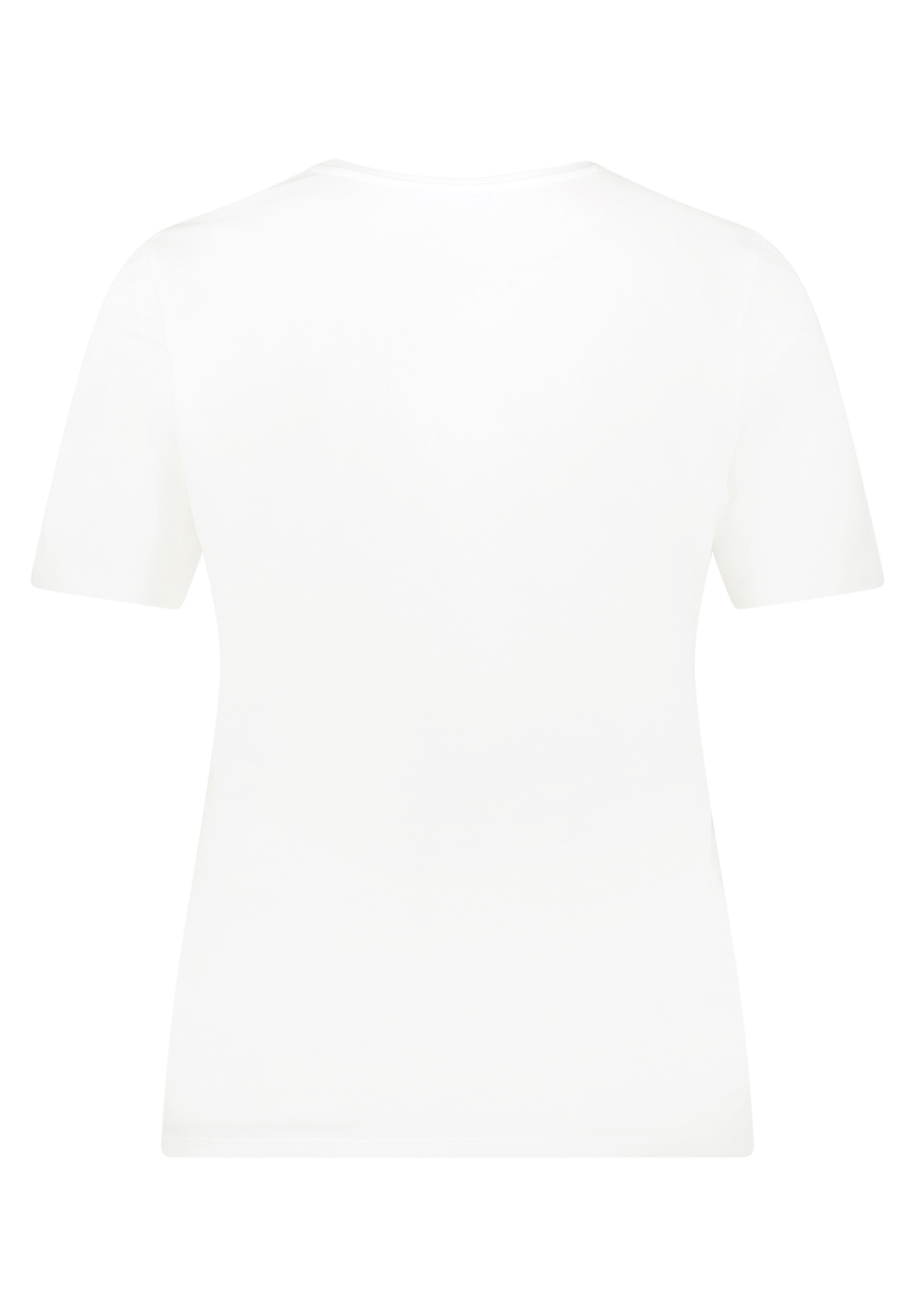Betty Barclay Basic Shirt Mit Aufdruck, Weiß, 40