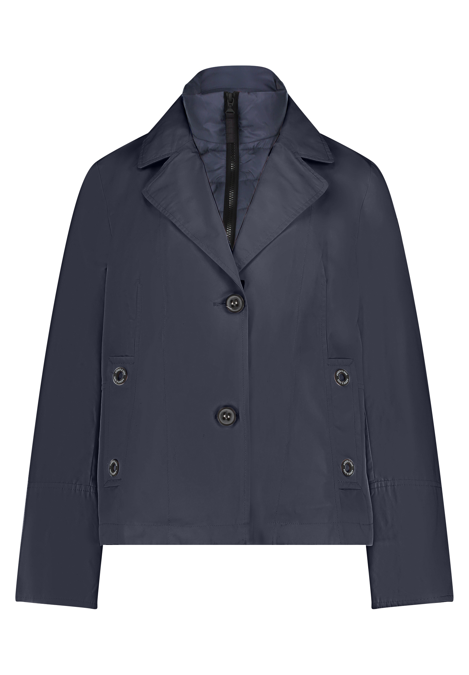 Amber & June Jacke, FüR Damen, Blau, 36