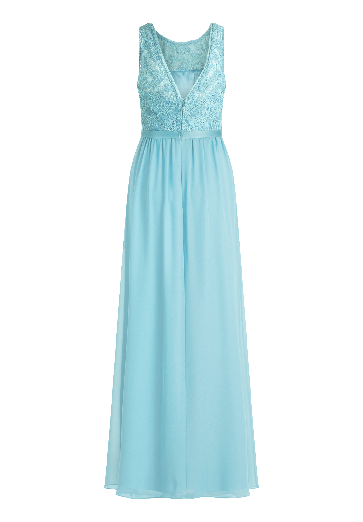 Vera Mont Cocktailkleid Mit Spitze, FüR Damen, TüRkis, 40