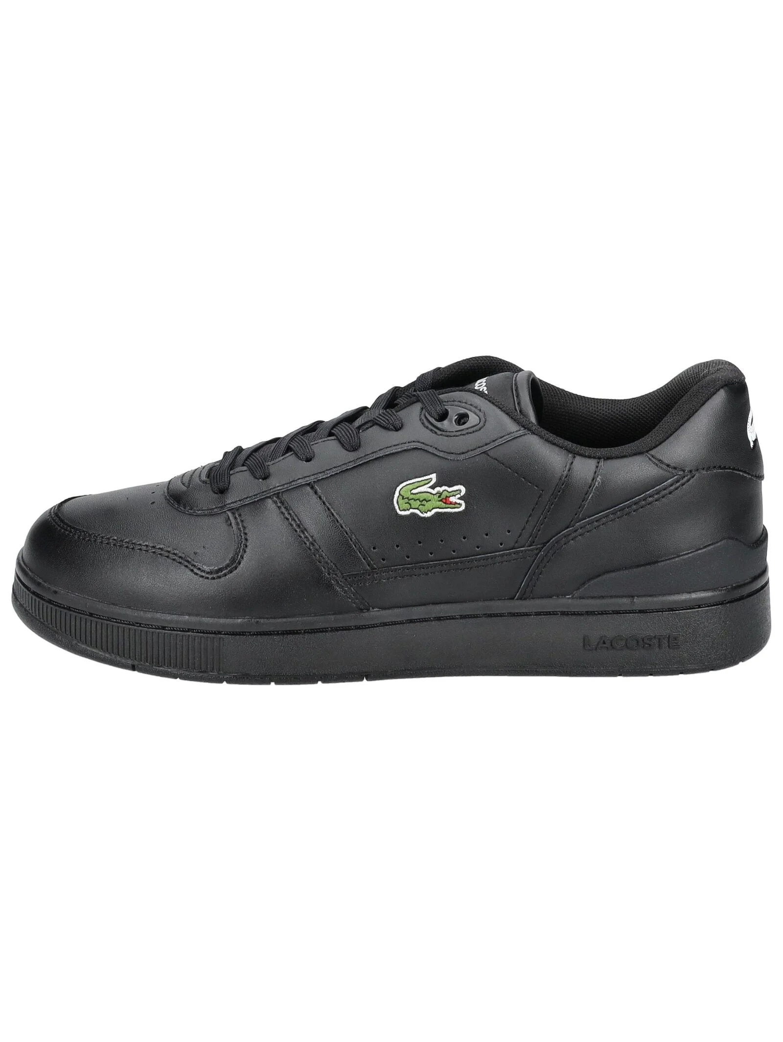 Lacoste Sneaker, Leder, Logo-Stickerei, FüR Herren, Schwarz, 42