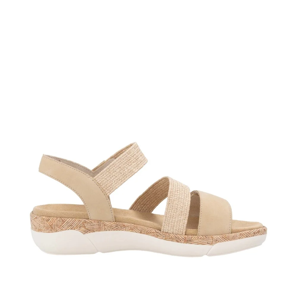 Remonte® Sandalen, Kunstleder, FüR Damen, Beige, 41