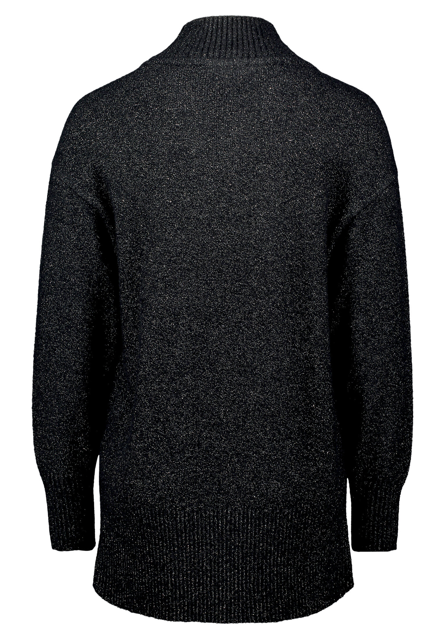 Betty & Co Strickpullover Mit Lurexfaden, Schwarz, 36