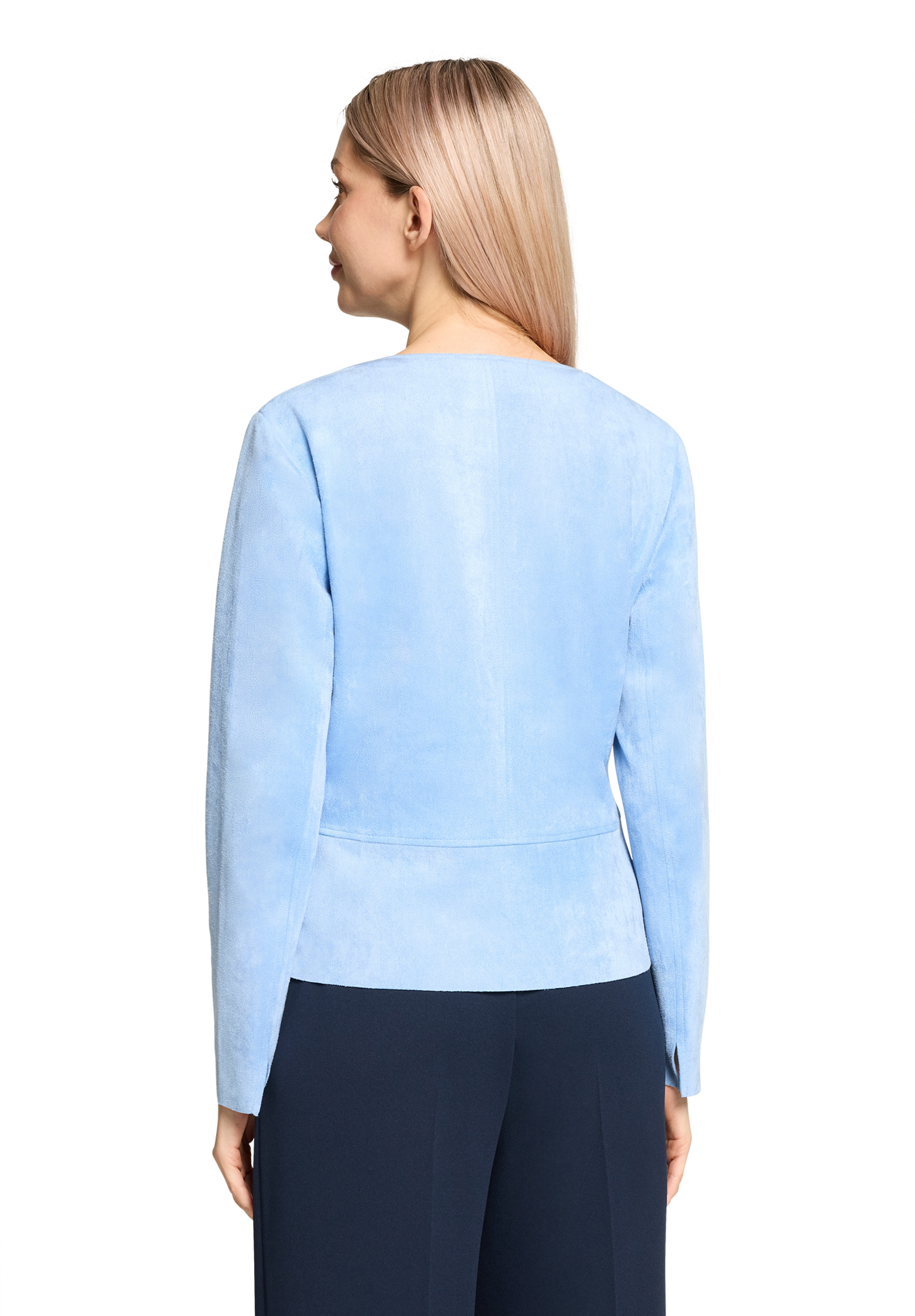 Betty Barclay Kurzblazer Mit ReißVerschluss, Blau, 42