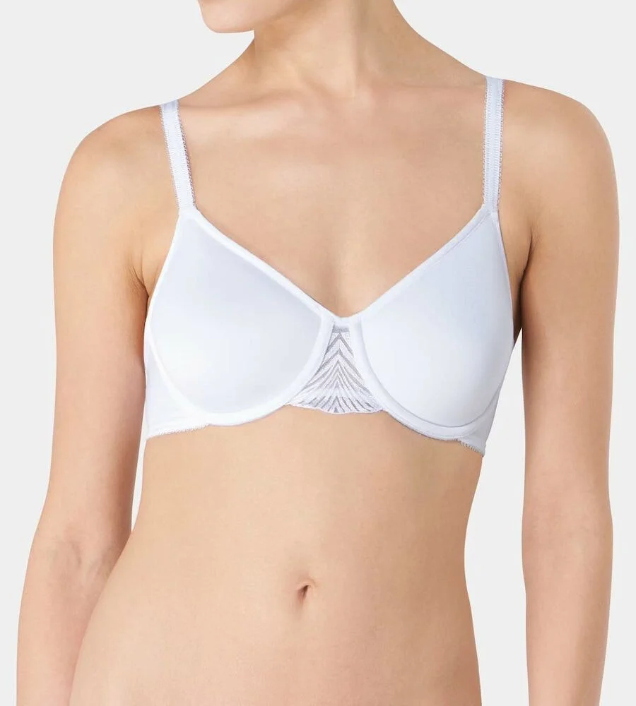 Triumph My Perfect Shaper BüGel-Bh, Spitze, Atmungsaktiv, FüR Damen, Weiß, 80D