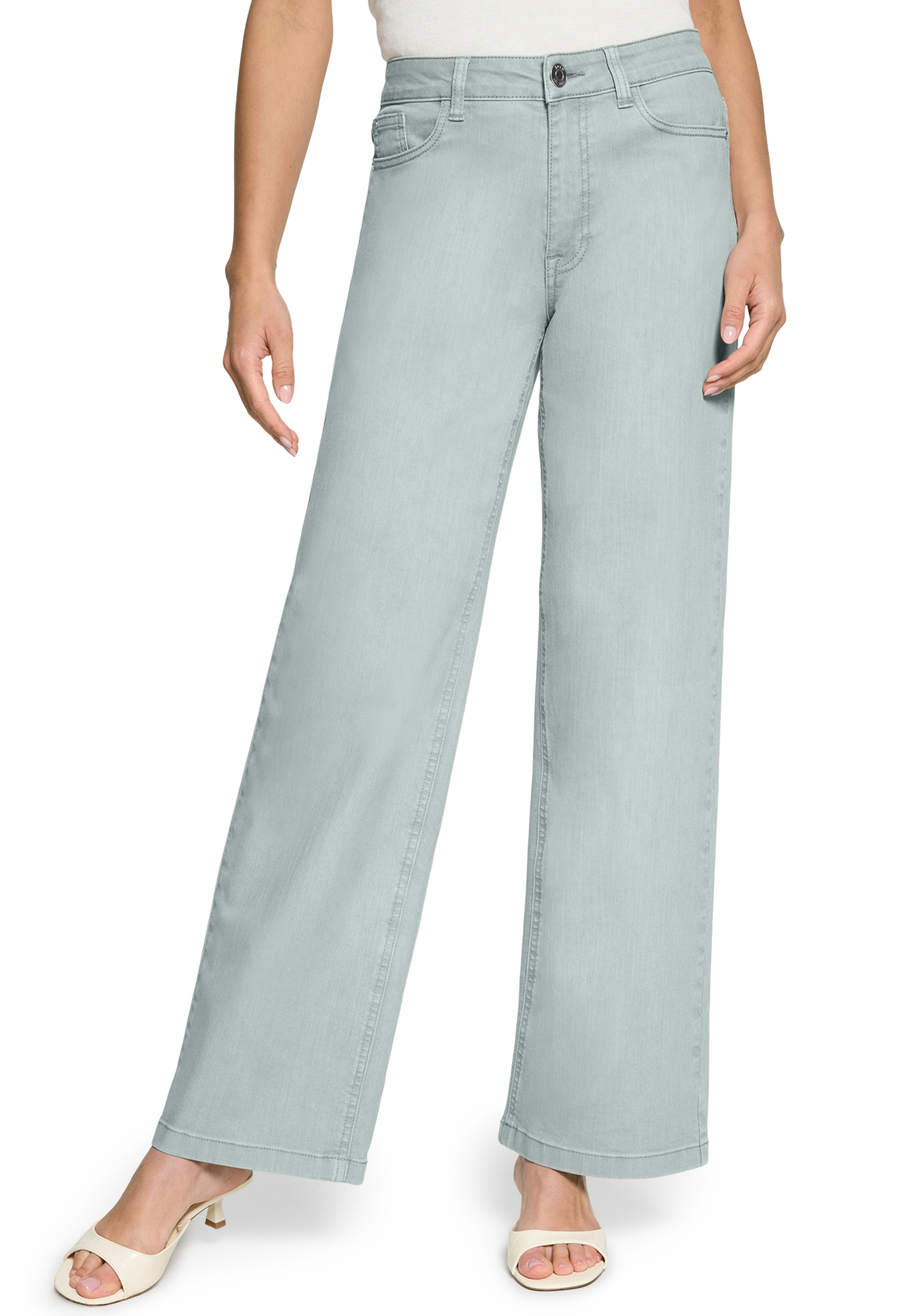 Zero Jeanshose, 5-Pocket, FüR Damen, Blau, 42