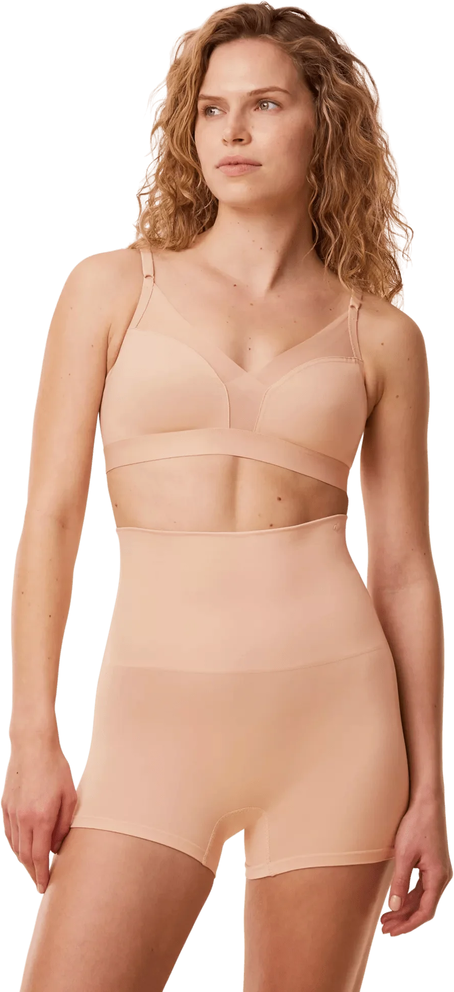 Triumph Soft Sculpt Pants Kurz, Nahtlos, FüR Damen, Beige, 38