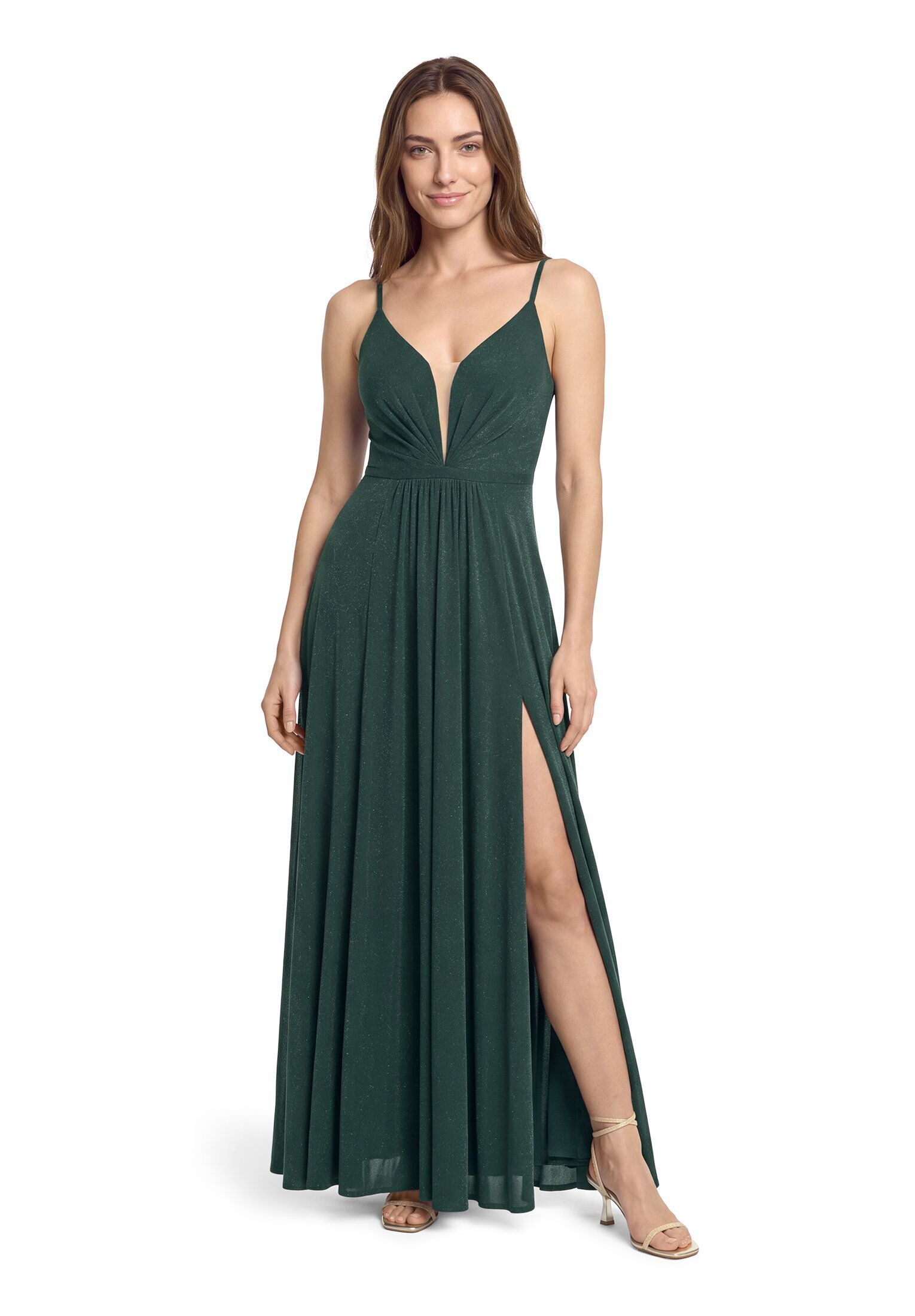 Vera Mont Abendkleid, Lang, FüR Damen, Rot, 34-image