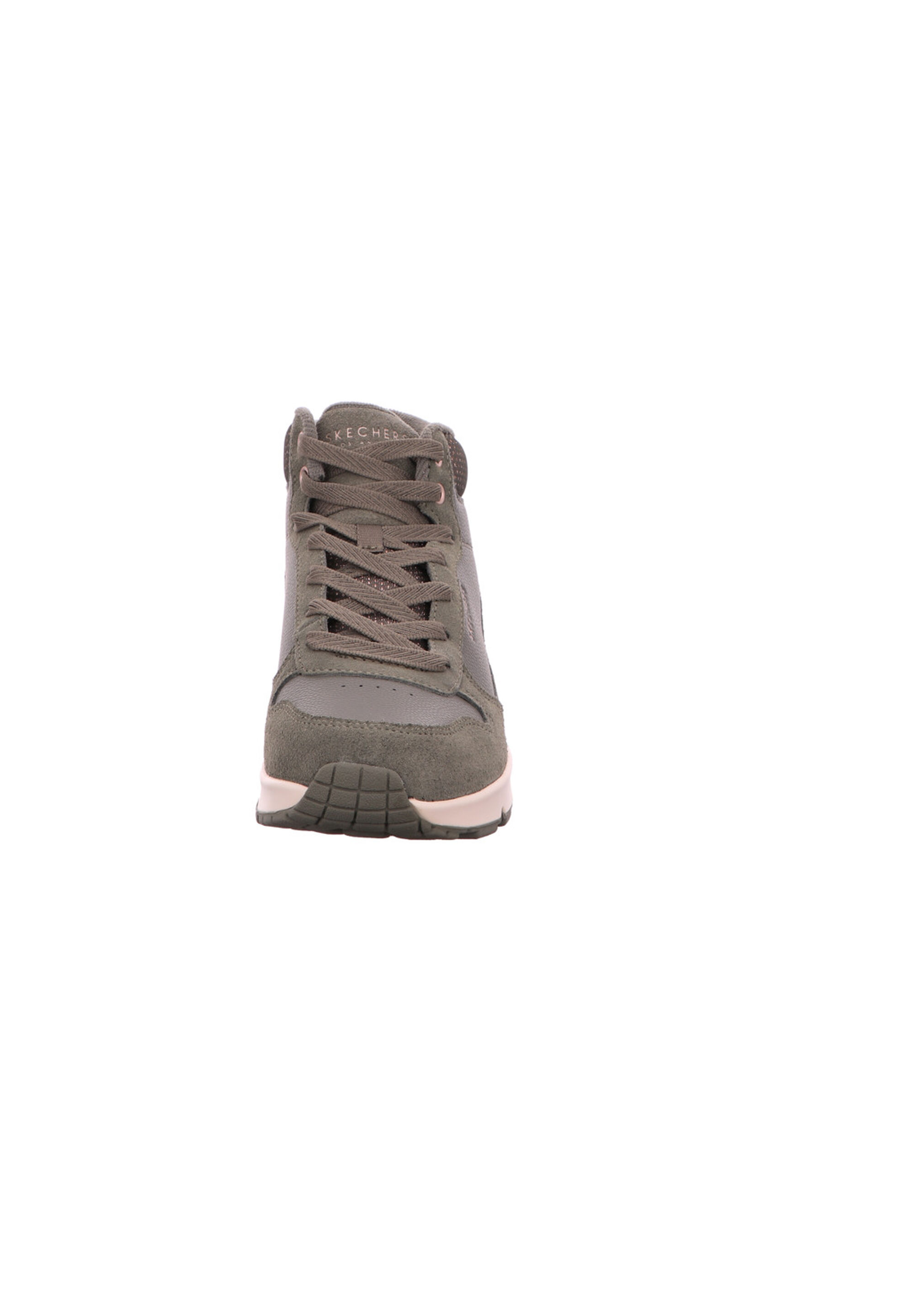 Skechers® Stiefelette, Leder, FüR Damen, GrüN, 37