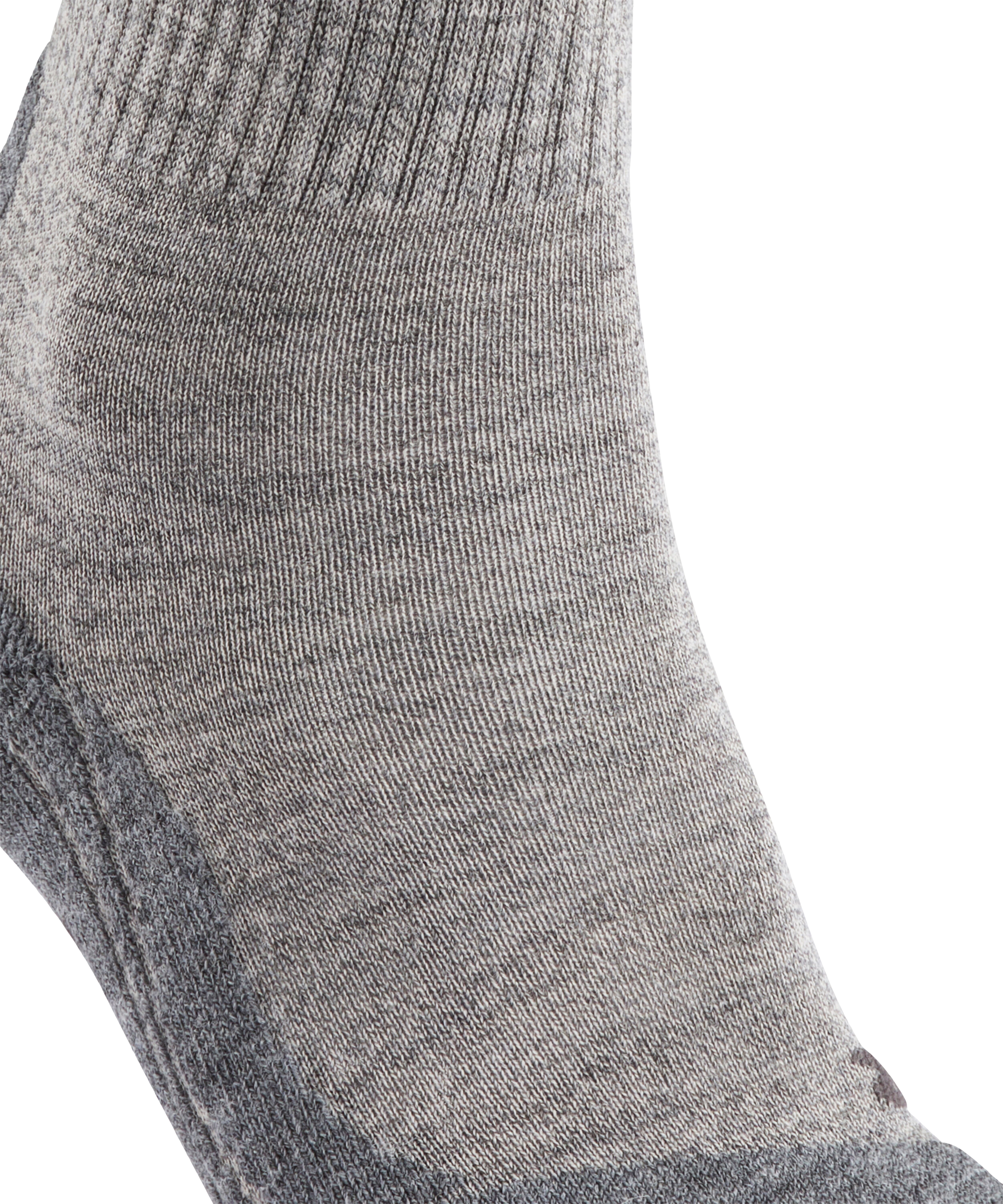 Falke Tk 2 Trekkingsocken "Explore Wool", Mittelstarke Polsterung, FüR Damen, Grau, 37/38