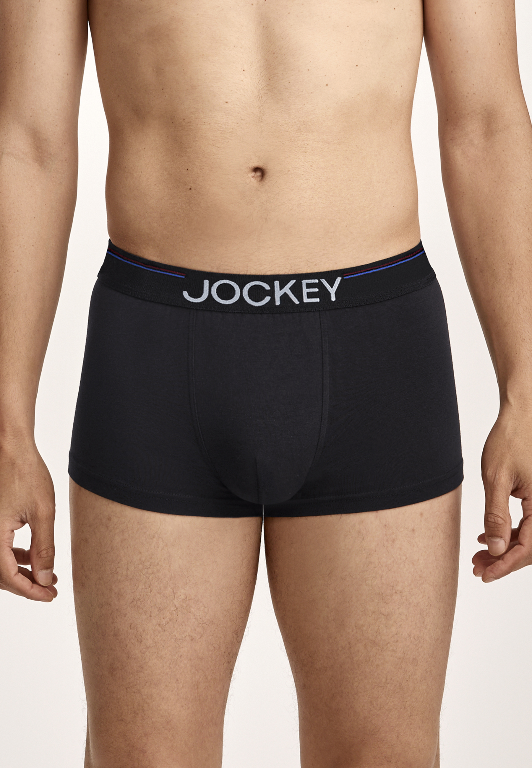 Jockey® Boxershorts "Cotton Stretch", 3Er Pack, FüR Herren, Schwarz, M