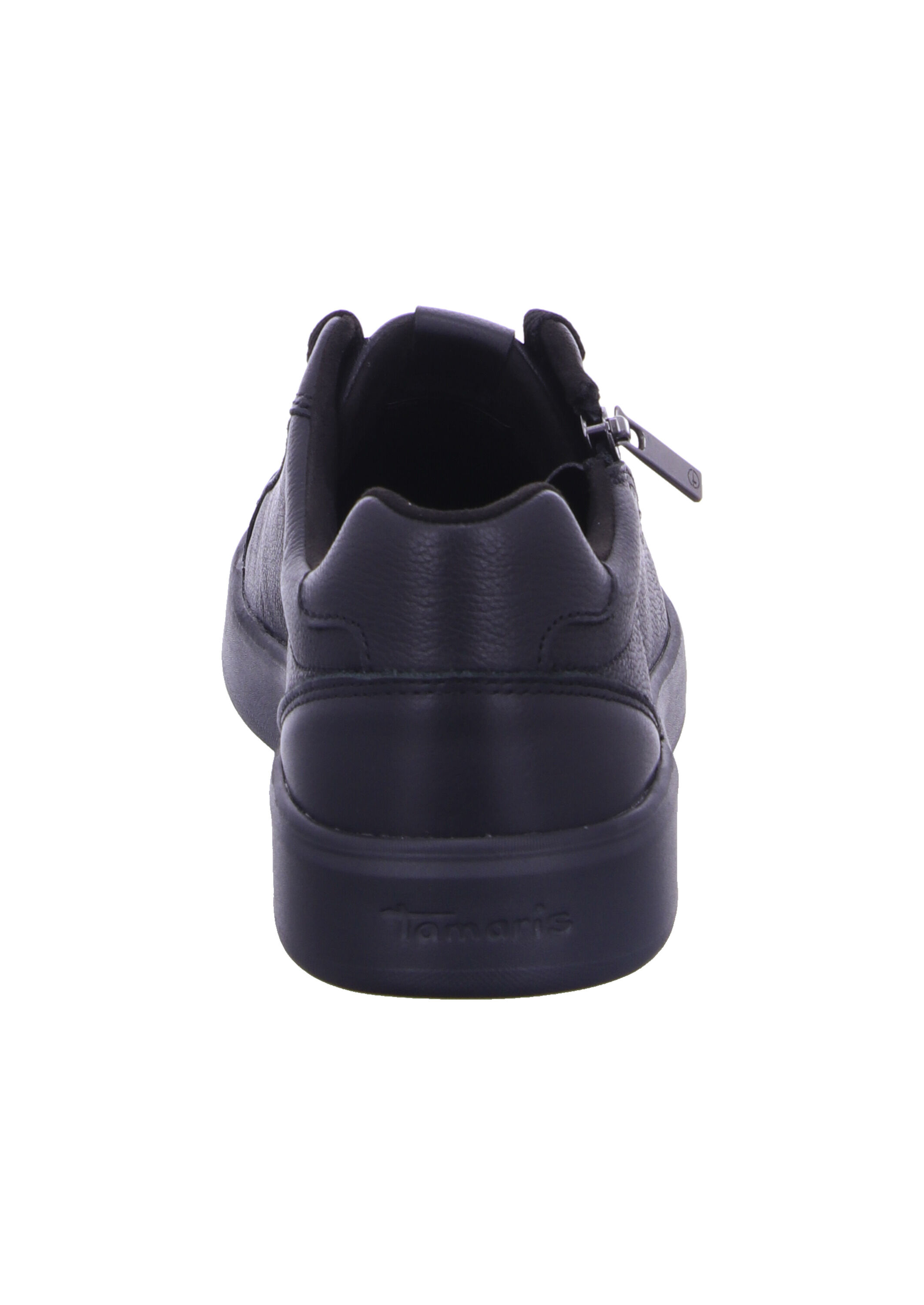 Tamaris Sneaker, Leder, ReißVerschluss, FüR Damen, Schwarz, 39