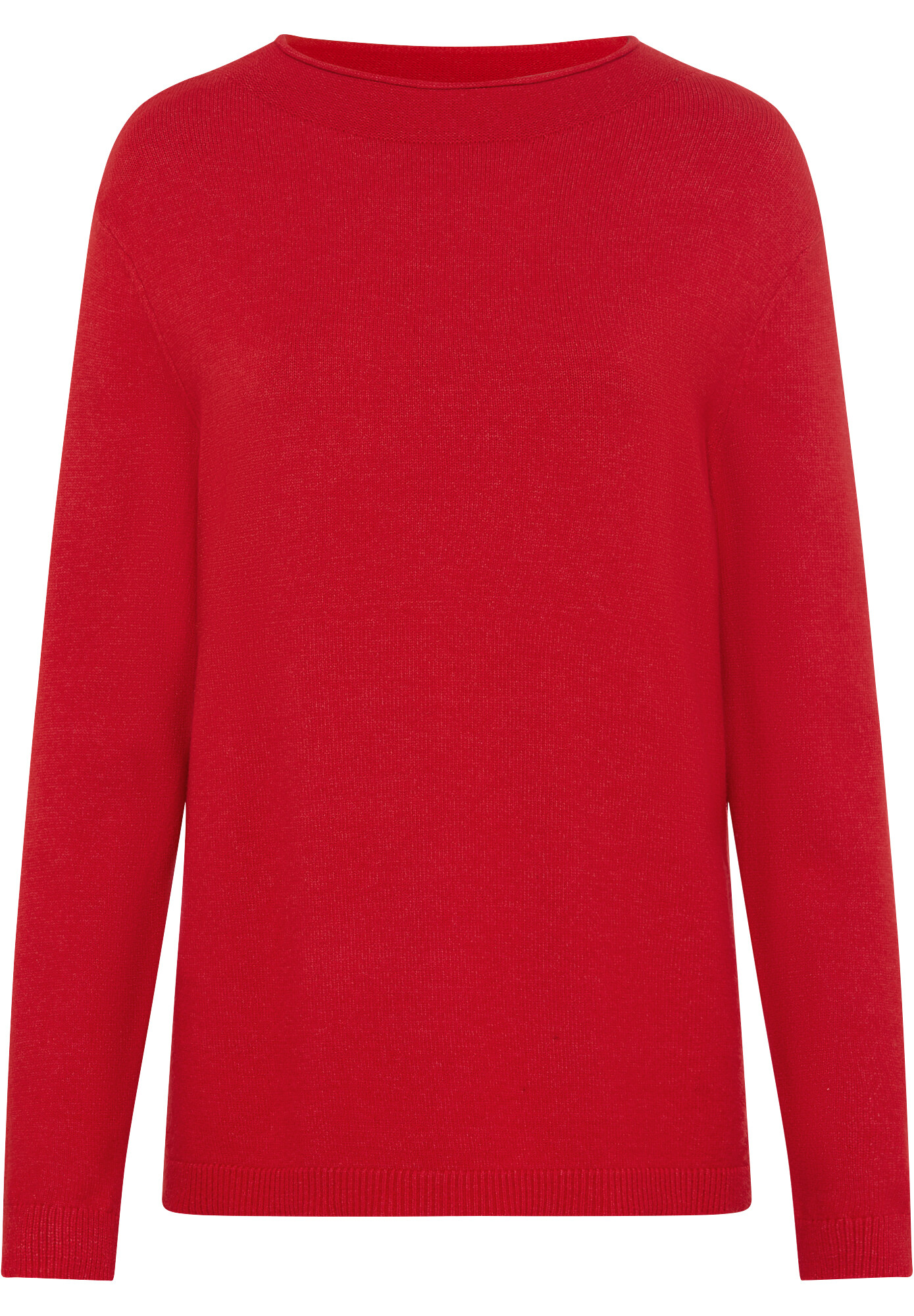 Street One Pullover, RippbüNdchen, FüR Damen, Rot, 46
