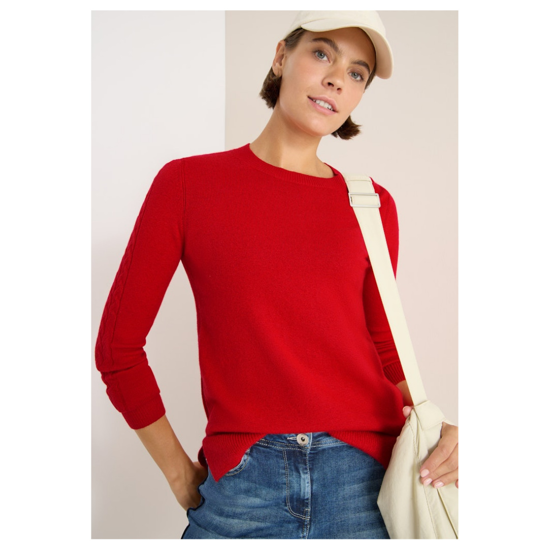 Cecil Pullover, Rot, L
