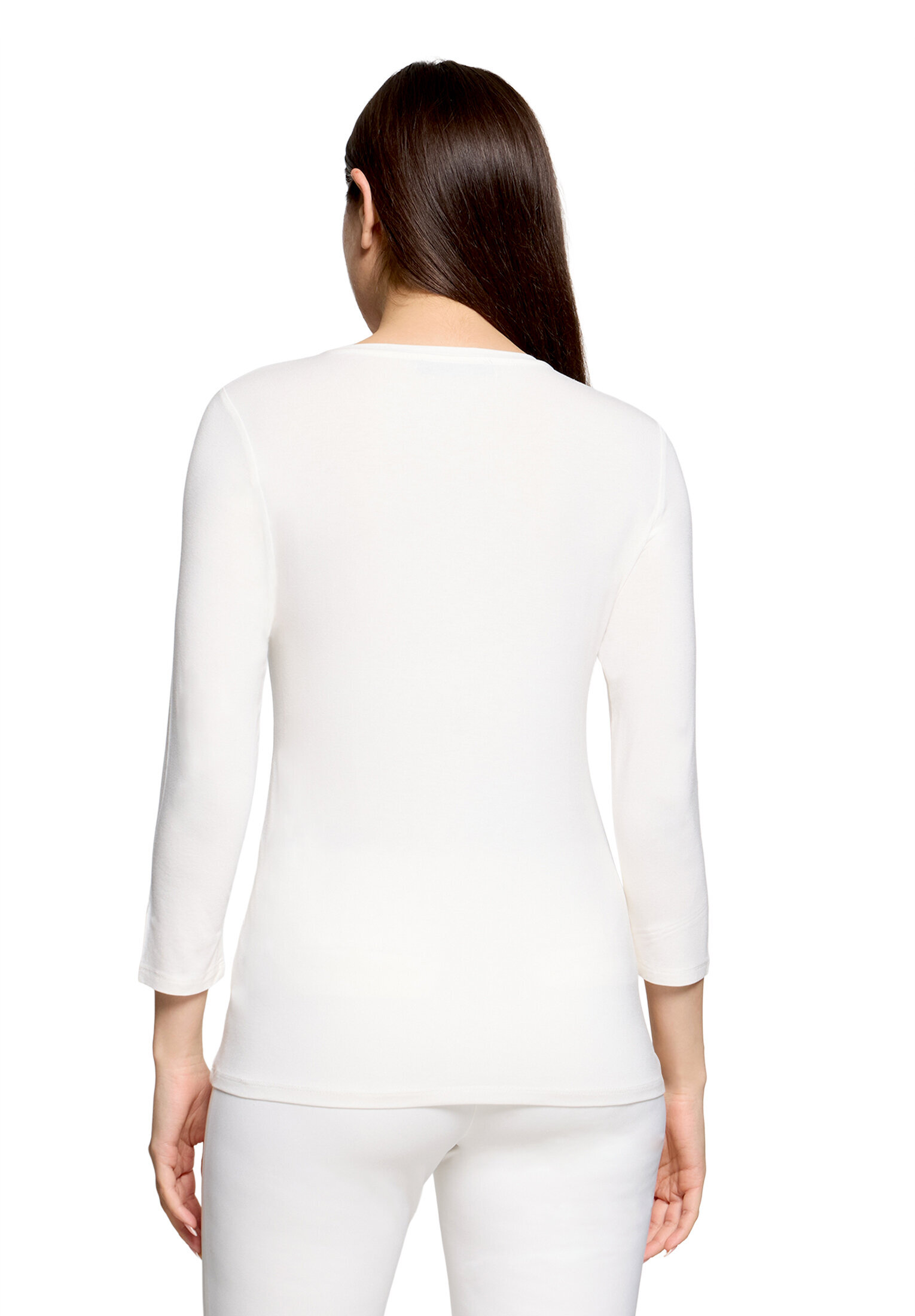 Betty Barclay 27762063_Shirt Kurz 3, 1014 Offwhite, 44, Weiß, 44