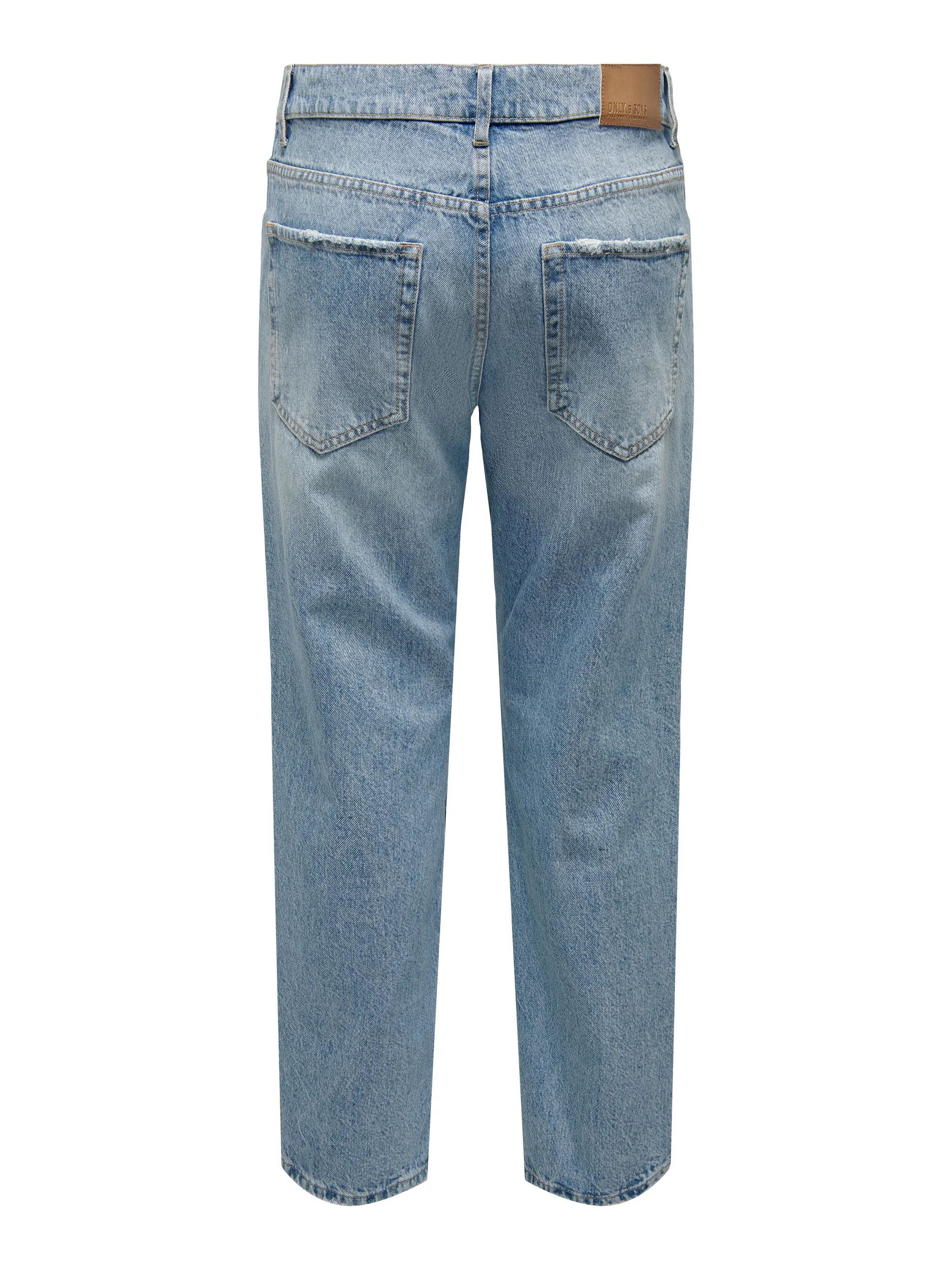 Only & Sons Jeanshose, Baumwolle, Waschung, FüR Herren, Blau, 29/32