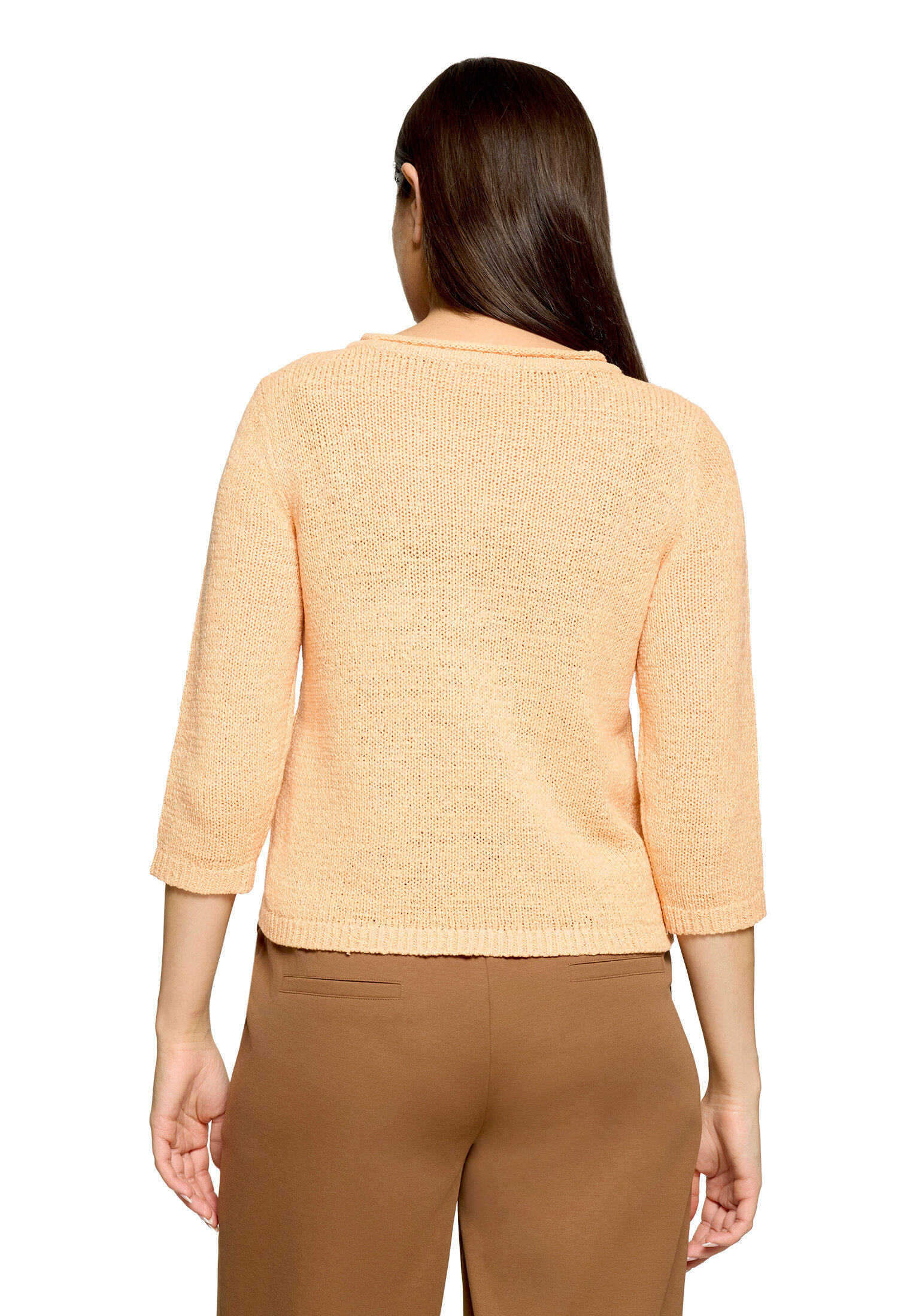 Betty Barclay Strickpullover Mit 3/4 Arm, Orange, 44
