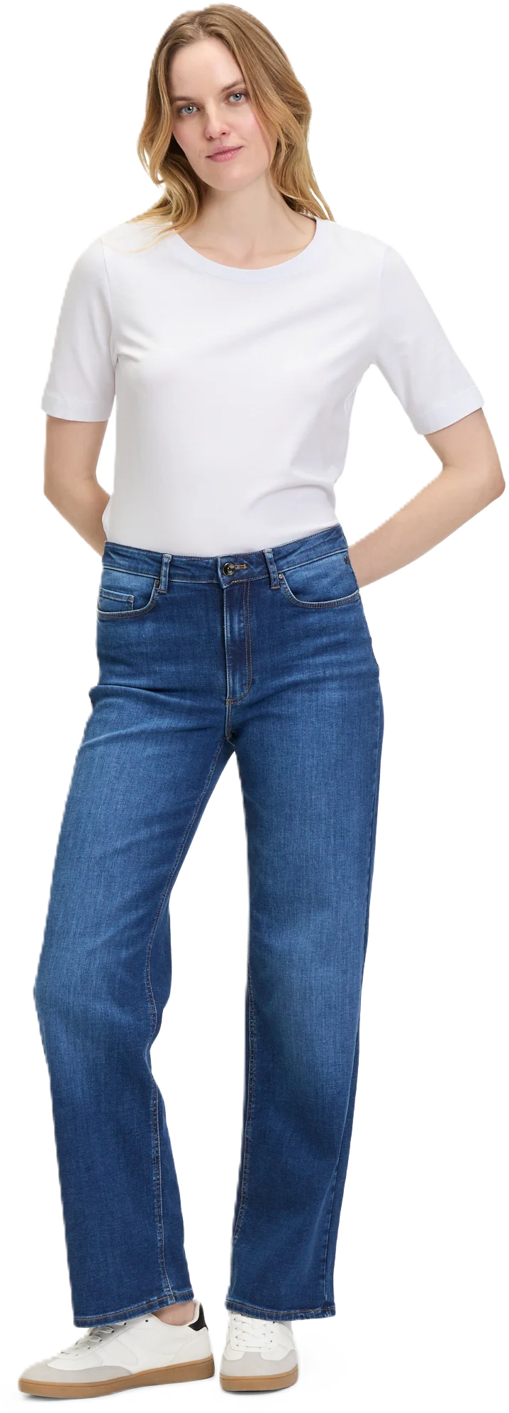 Betty & Co Shirt, Halbarm, FüR Damen, Weiß, Xl