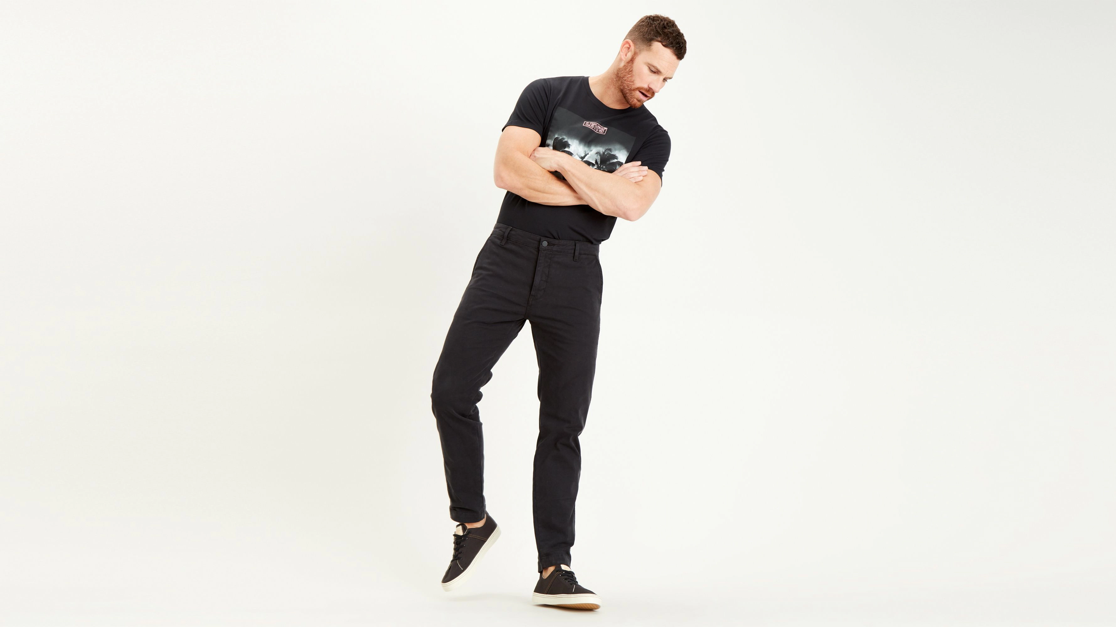 Levi's® Chinohose, 5-Pocket, Uni, FüR Herren, Schwarz, 32/34