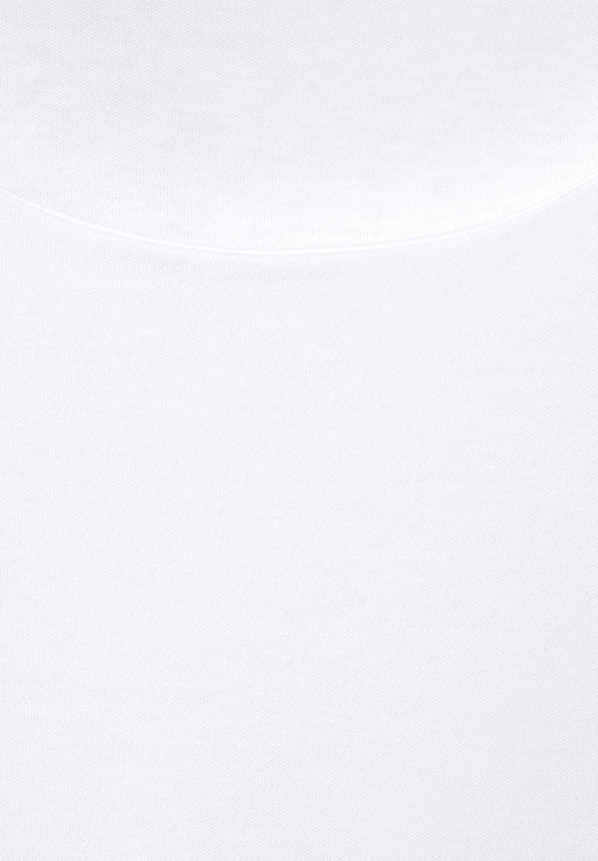 Street One Shirt "Pania", 3/4-ÄRmel, U-Ausschnitt, FüR Damen, Weiß, 46