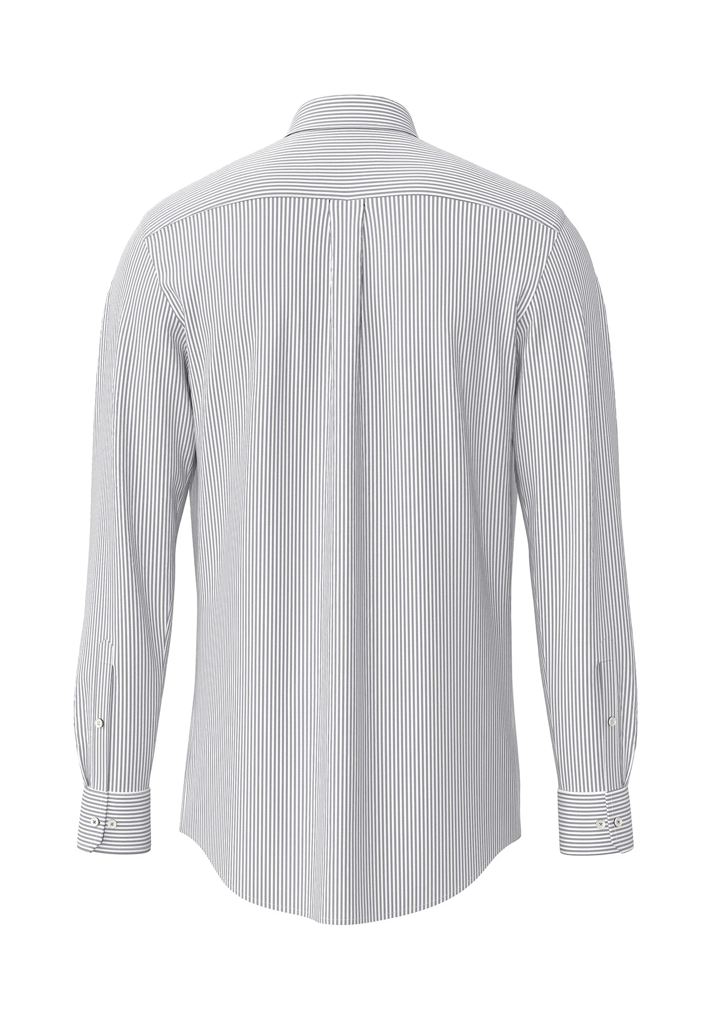 FYNCH-HATTON® Freizeithemd, Regular Fit, Langarm, Button-Down-Kragen, FüR Herren, Blau, Xxl